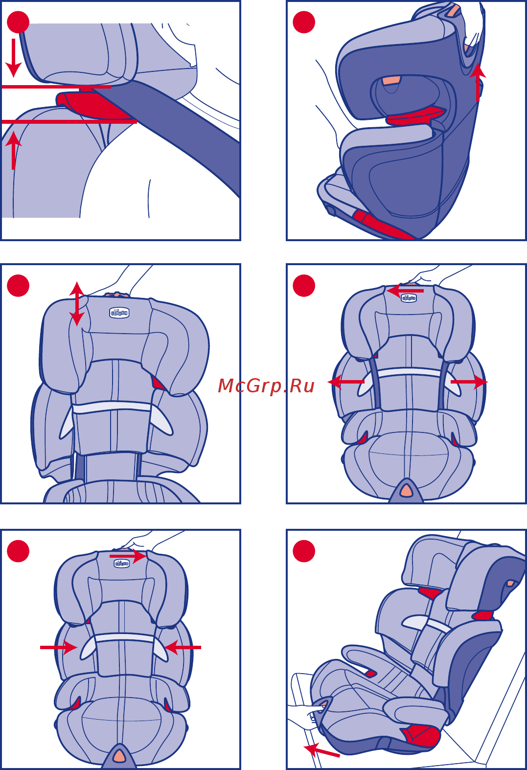 Chicco Oasys группа 2/3, Black (6079244950700) Инструкция по эксплуатации онлайн [8/152] 306378