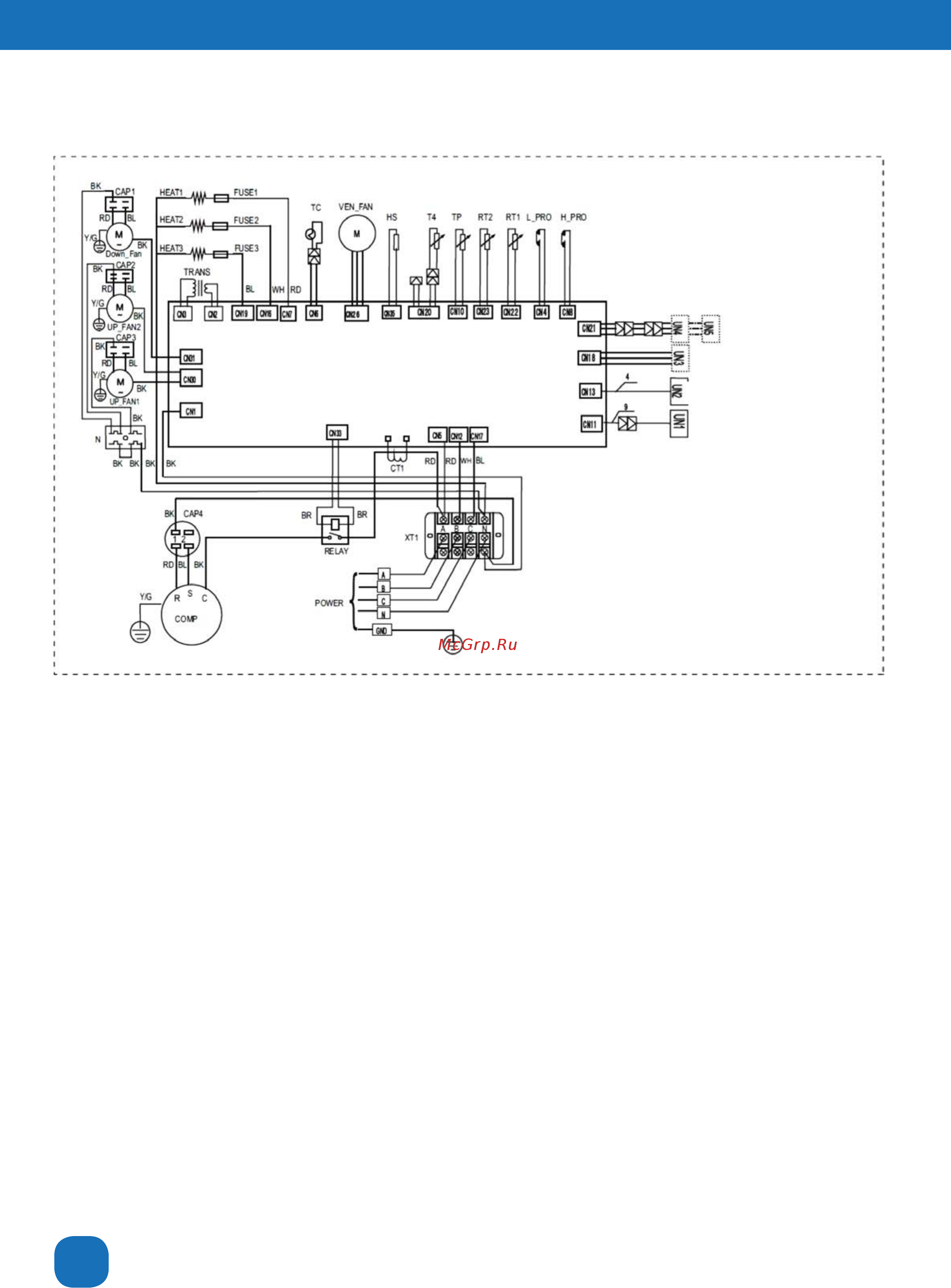 Aerotek ACCS-120CAF3/2 [12/28] Электрические схемы