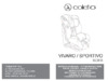 Coletto Vivaro IsoFix цвет Голубой 1/2/3 9-36кг Инструкция по эксплуатации