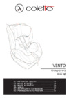 Coletto Vento цвет Голубой 1/2/3 9-36кг Инструкция по эксплуатации