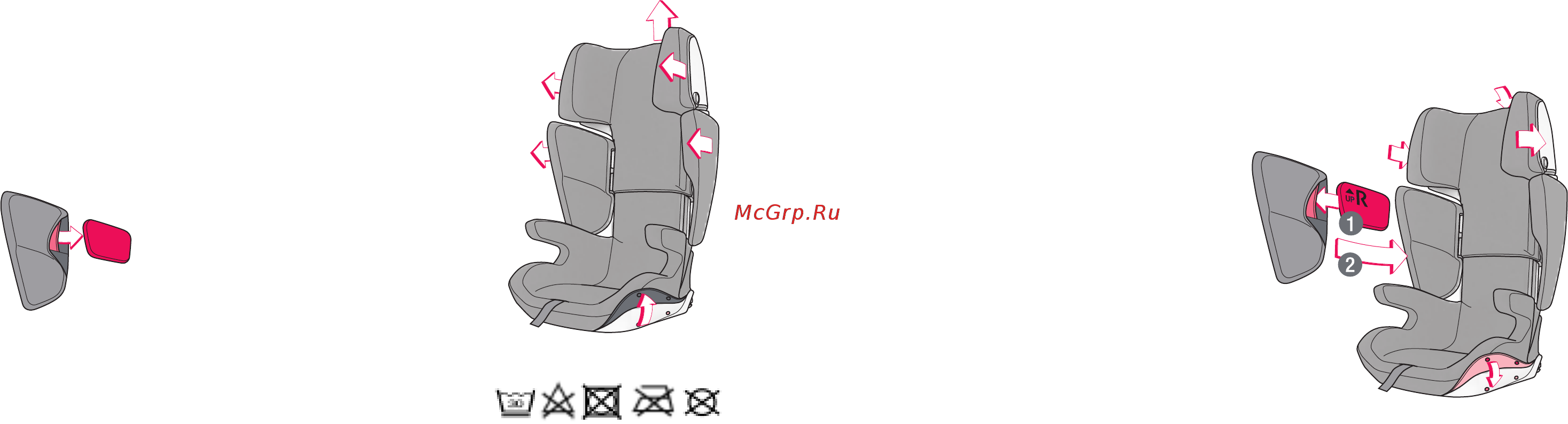 Concord TranSeatFixormer X-Bag Jungle Green [12/17] _инструкциипоуходу
