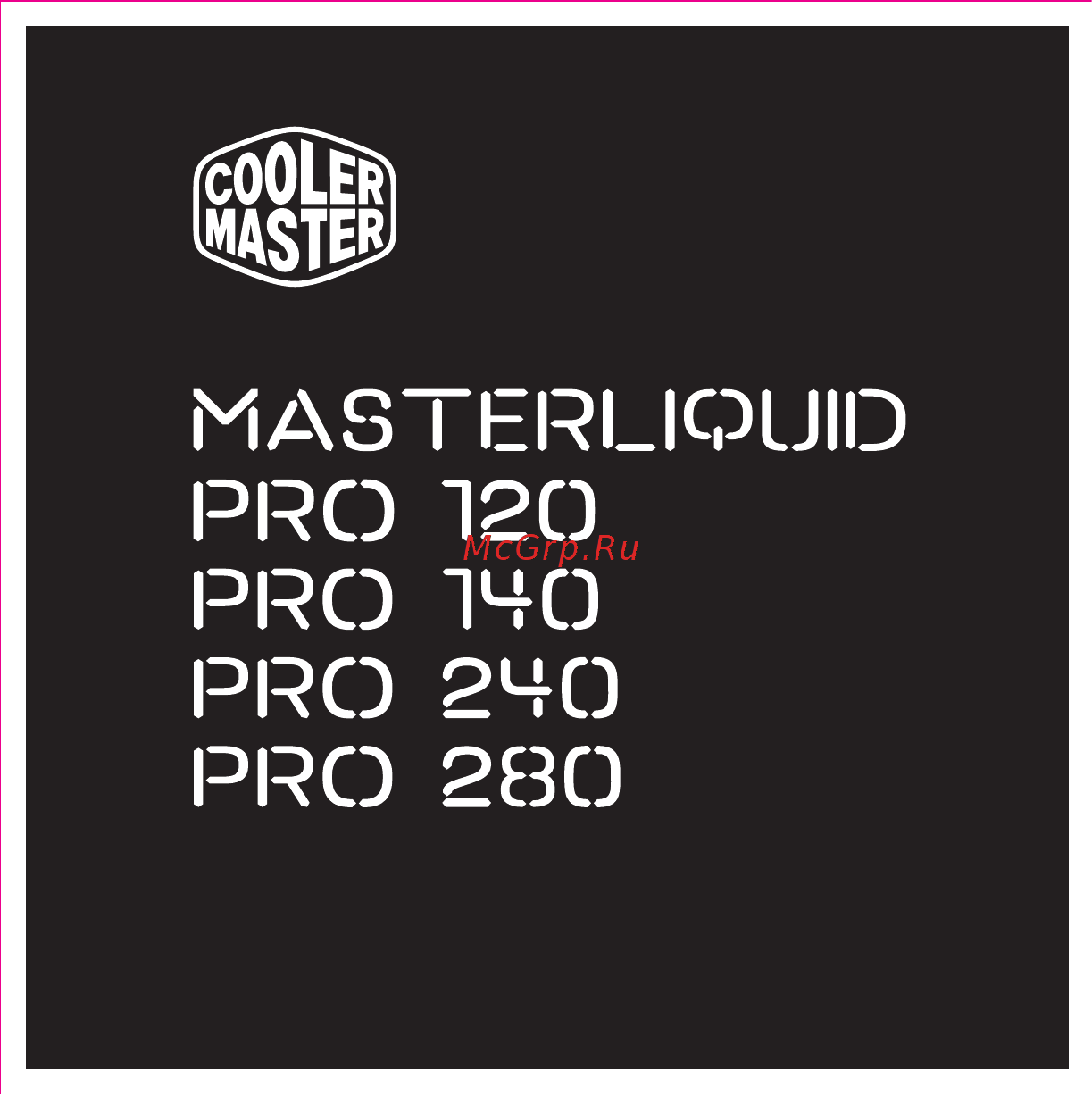 Cooler Master MasterLiquid Pro 240 Инструкция по эксплуатации онлайн