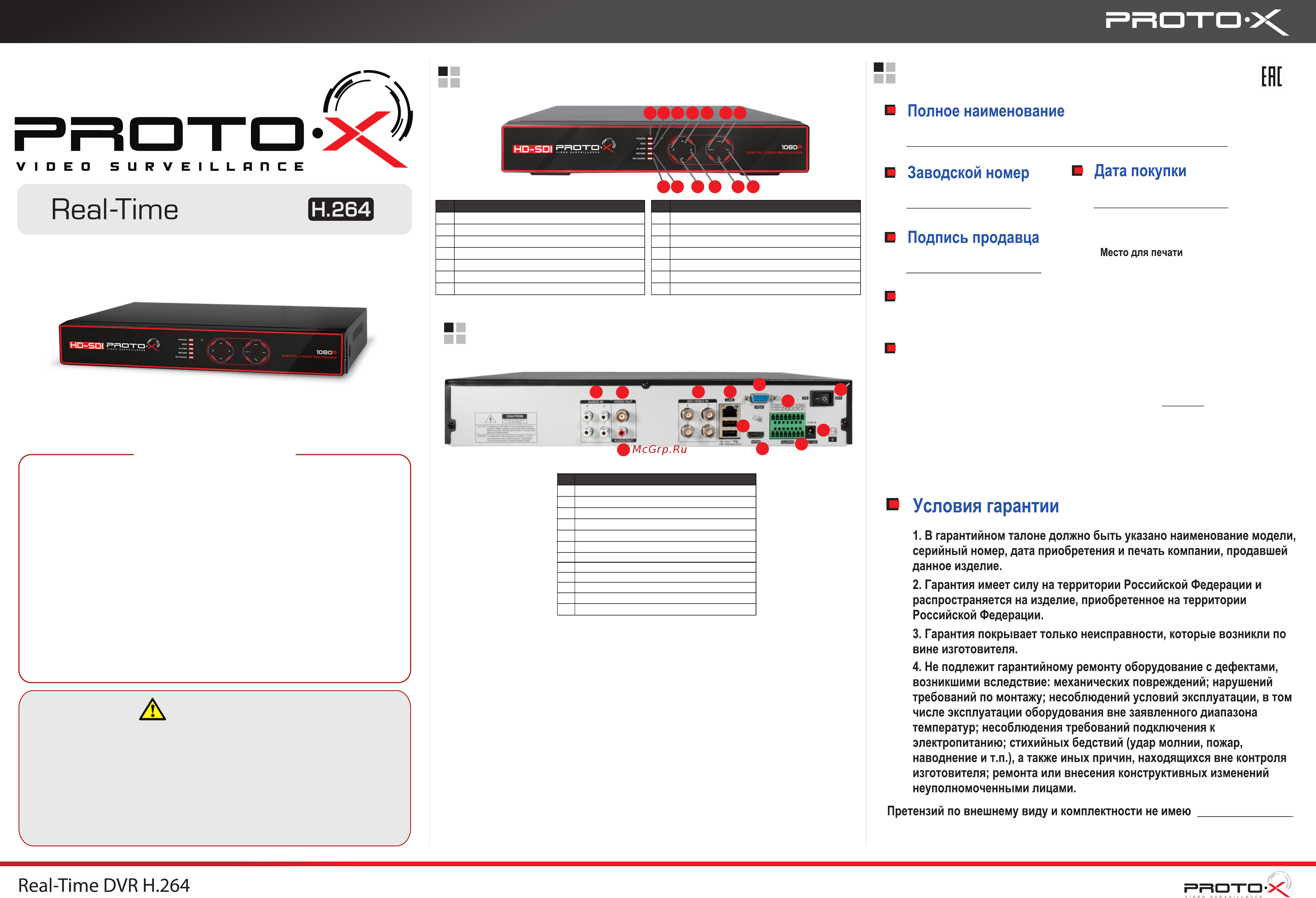 Proto-X PTX-HD404 [2/2] Hd sdi series