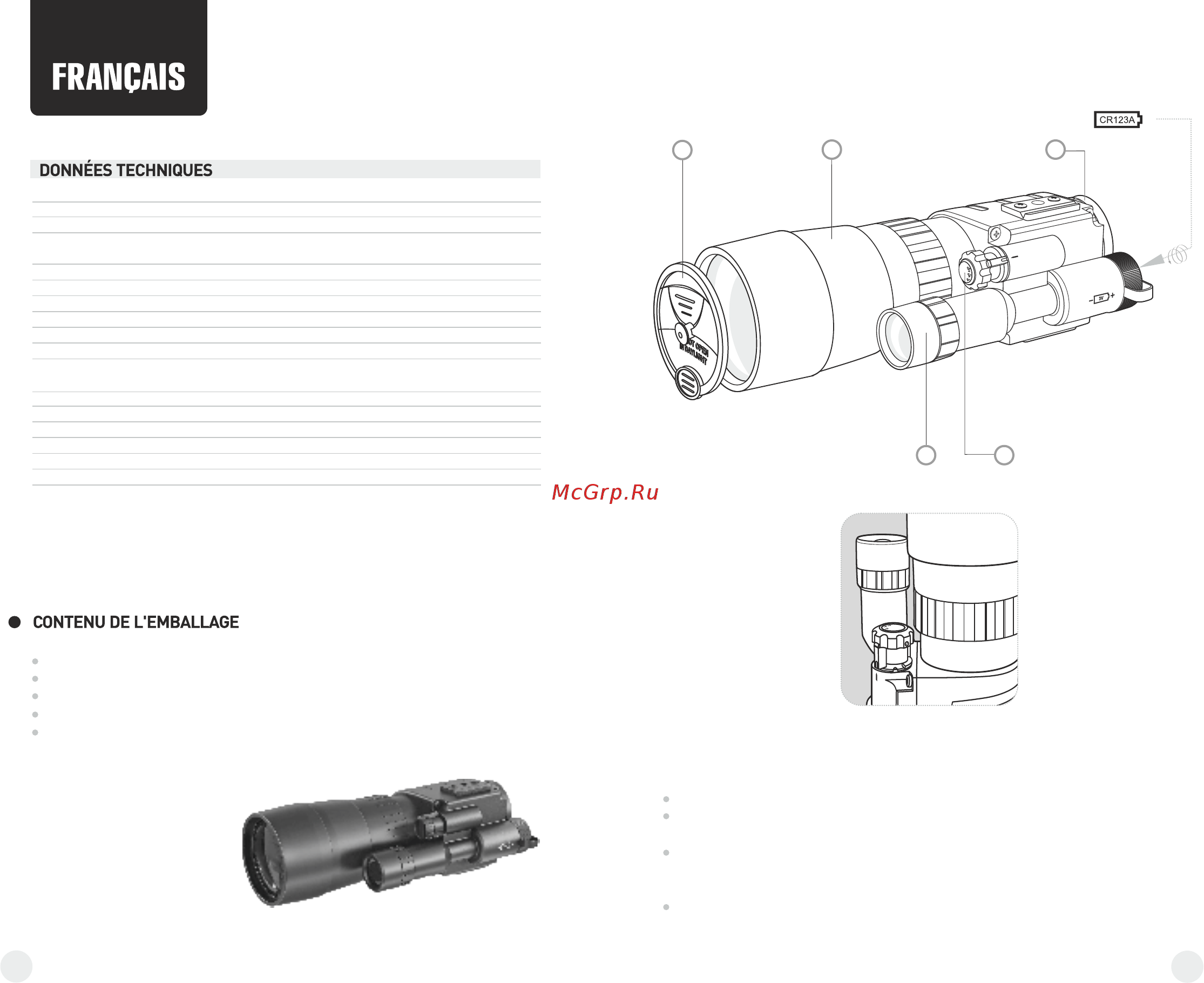 Pulsar Challenger GS 2.7x50 [10/20] 74097 74098