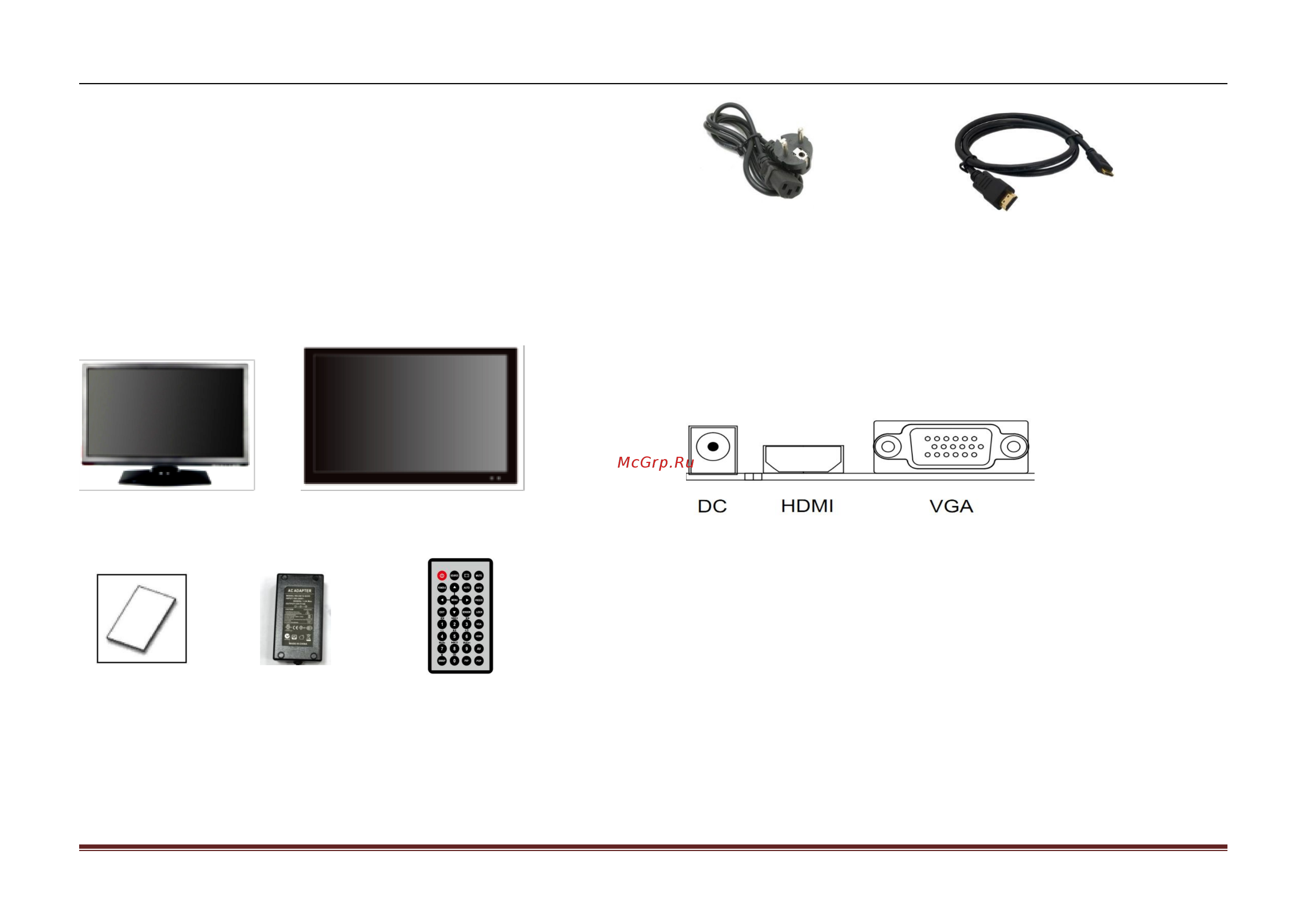 CTV CTV-DS236PQ N [4/8] Contents
