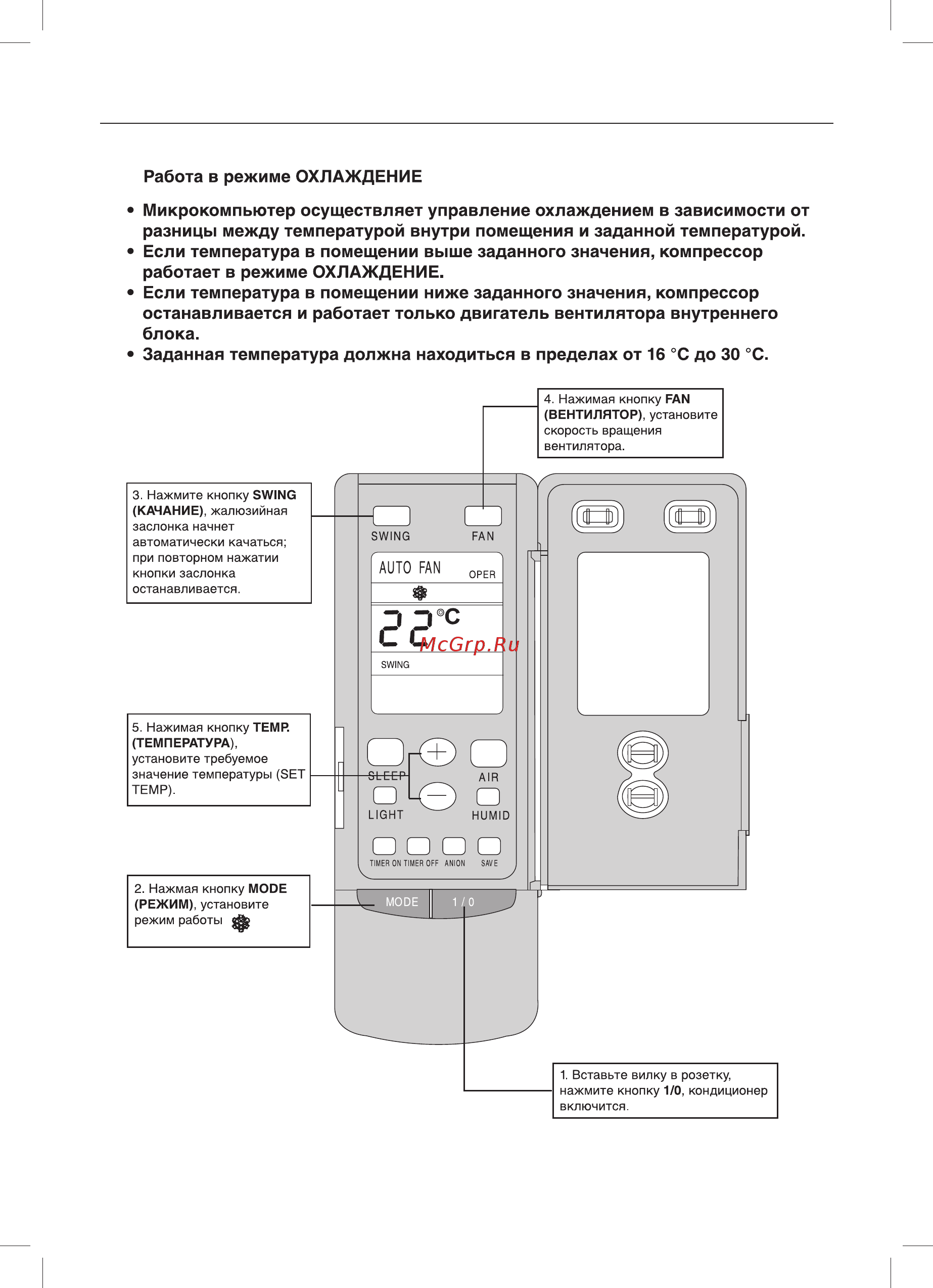 Aeronik ASI-12CHMZ(AKH(12)BA-K3DNA2A/I с панелью TA-03) Руководство пользователя онлайн [18/32] 278667