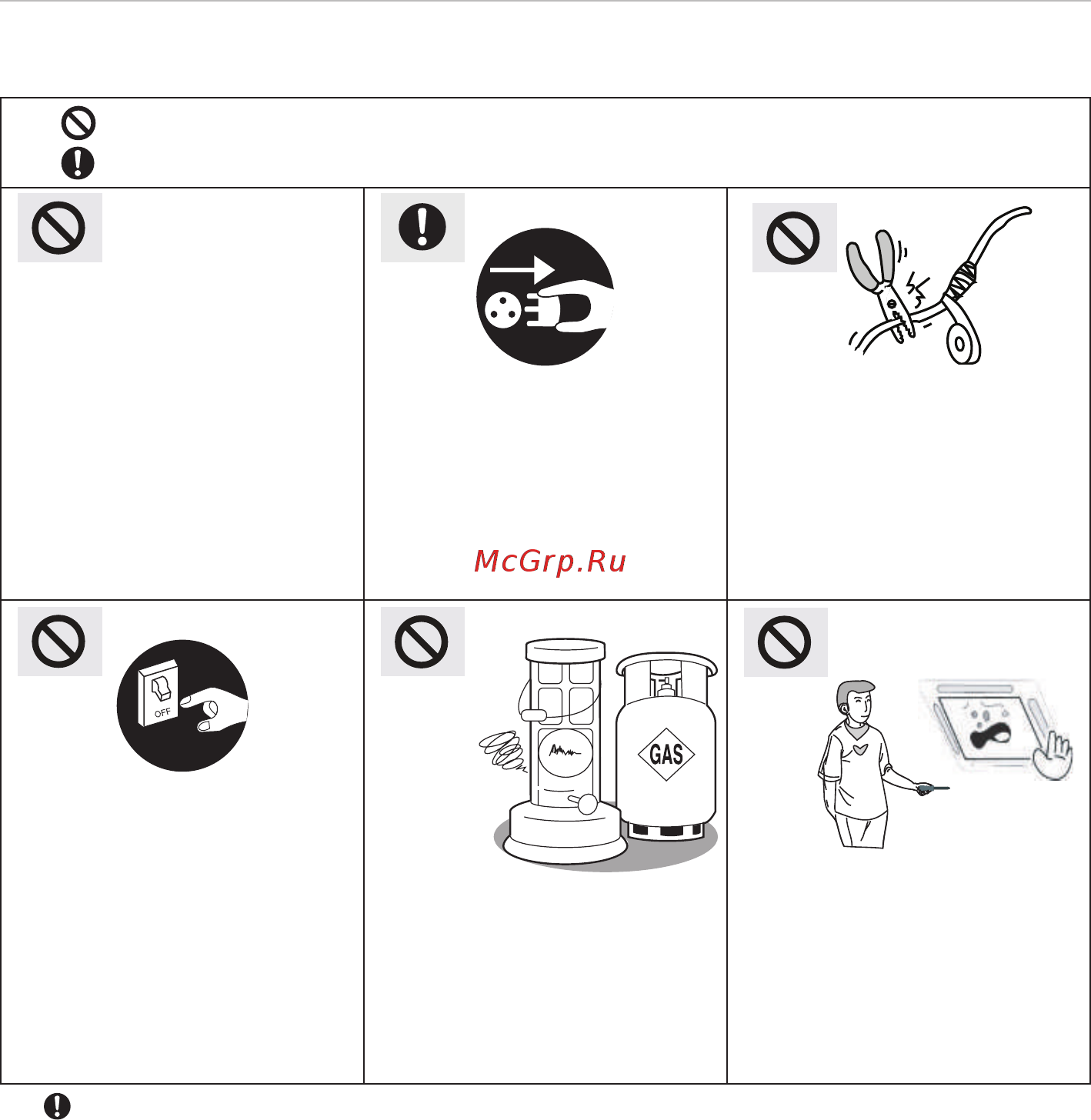 Aeronik AFP-204WM-D [30/104] Safety cautions