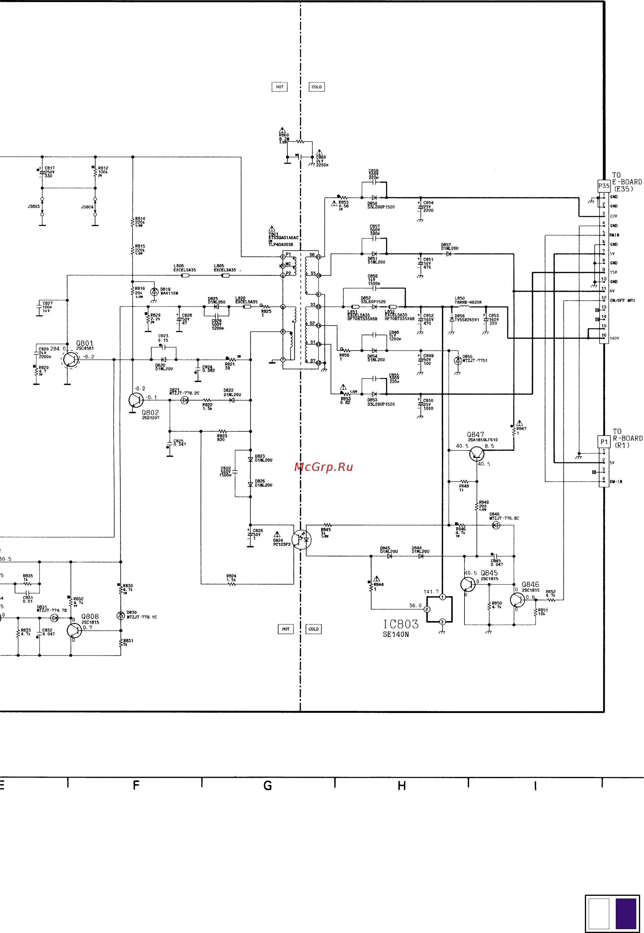 Panasonic TX-25V70T Service Manual онлайн [14/50] 33063