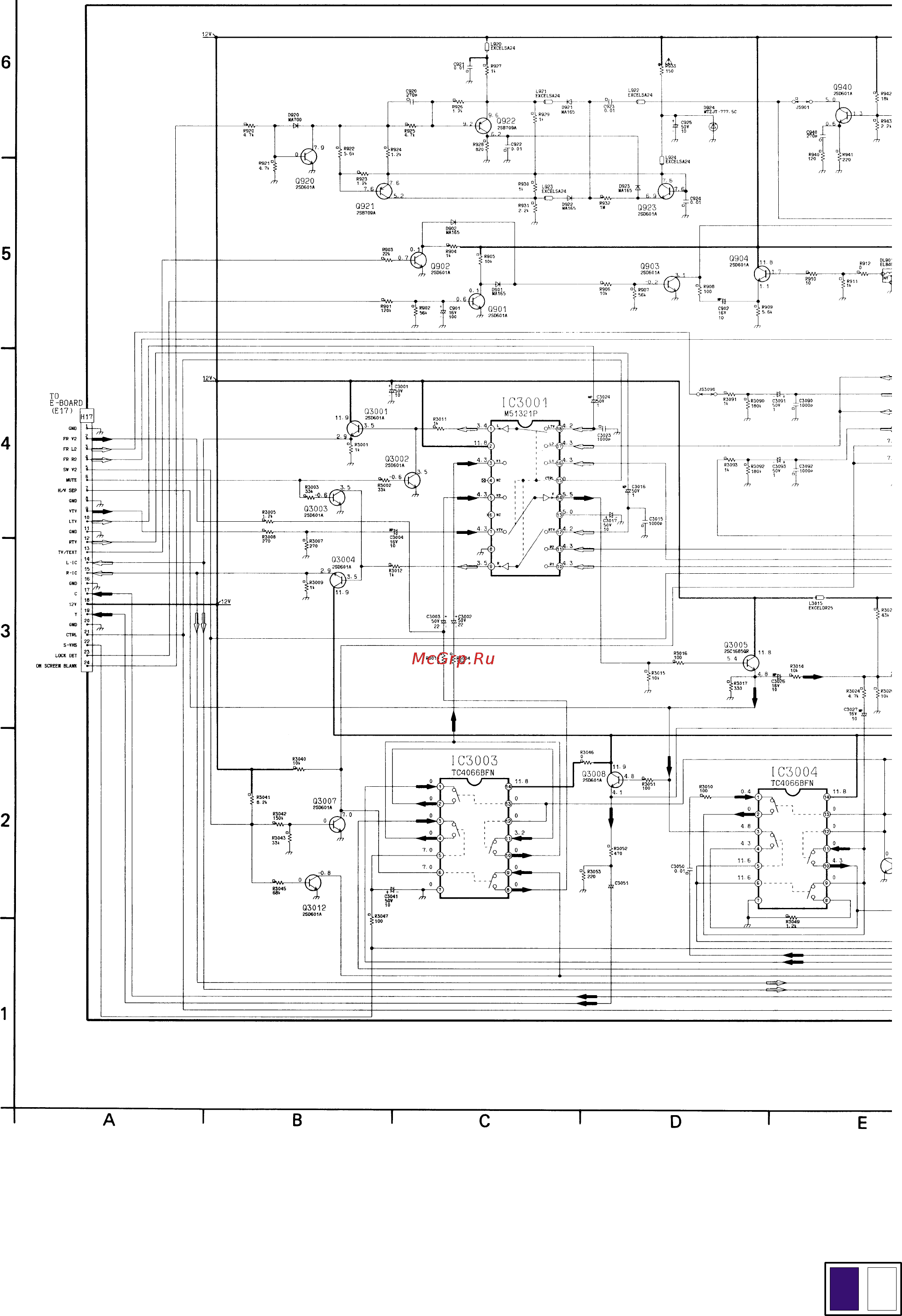 Panasonic TX-25V70T Service Manual онлайн [16/50] 33063