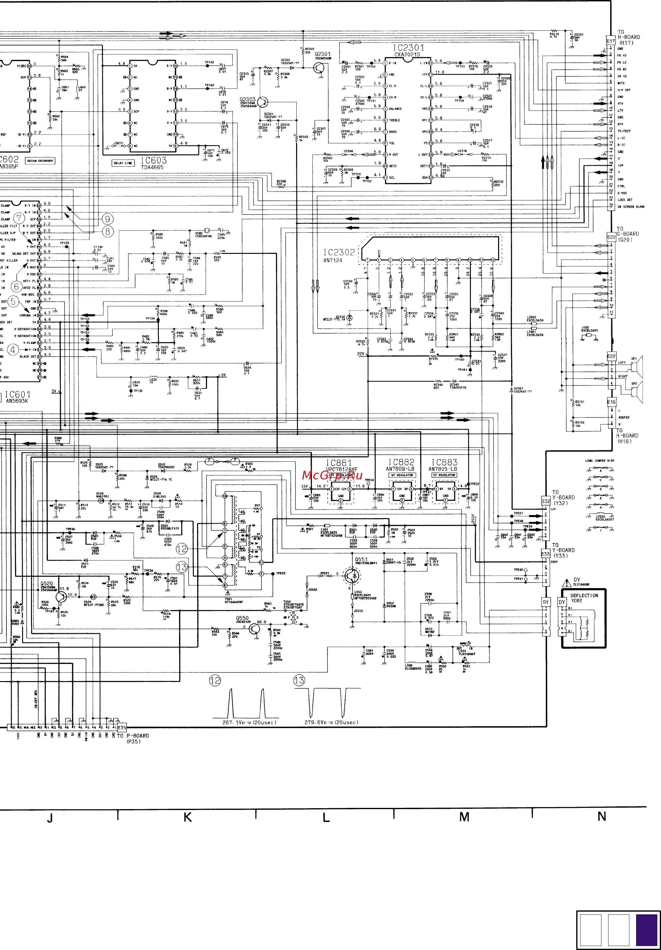 Panasonic TX-25V70T Service Manual онлайн [24/50] 33063