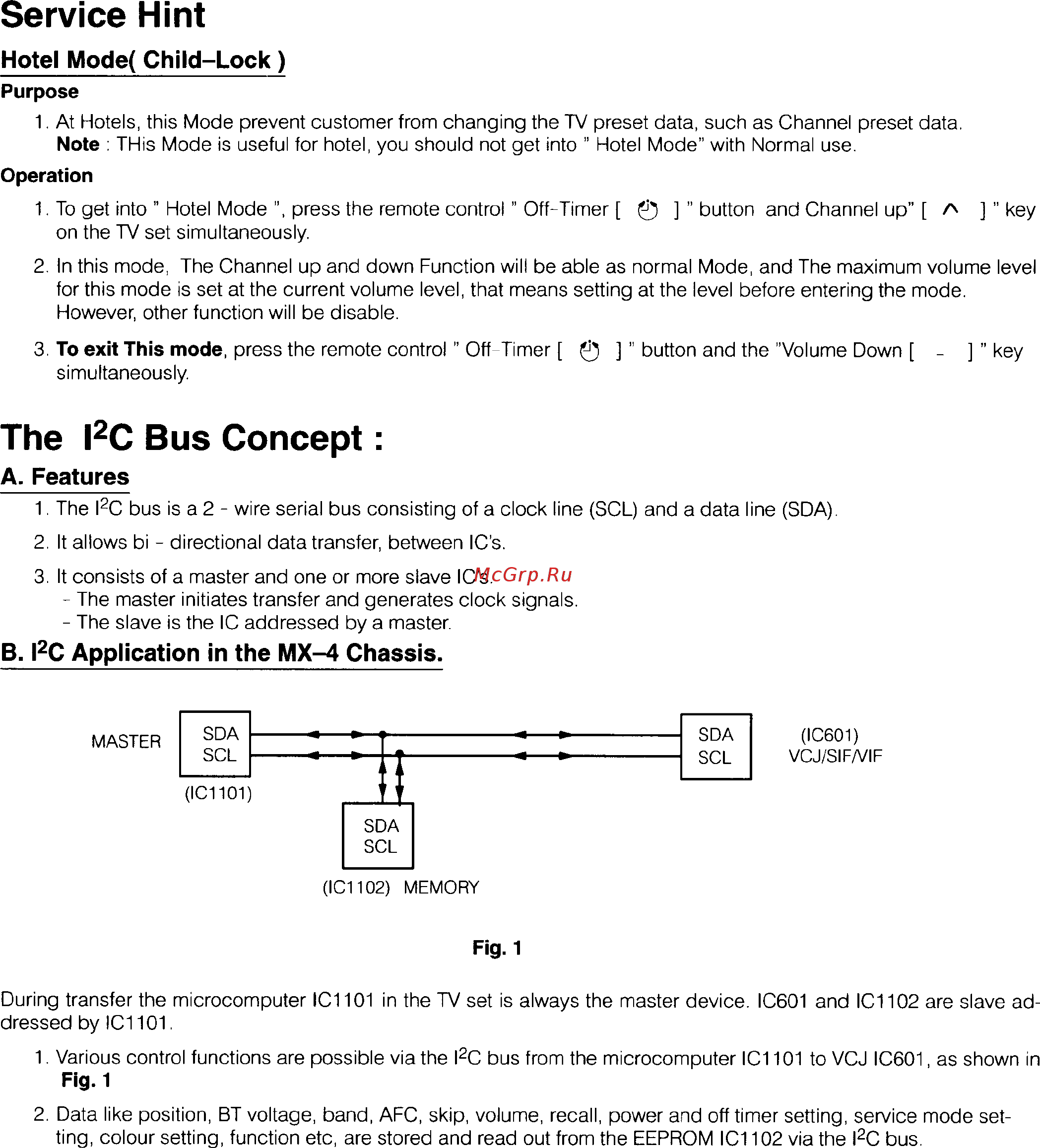 Panasonic TX-25V70T [3/50] C bus concept