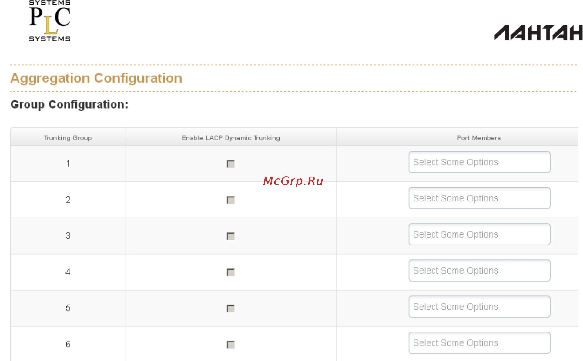 Лантан SD-5408-G/SDP-5408-G-PoE af/at [81/106] Агрегрирование aggregation