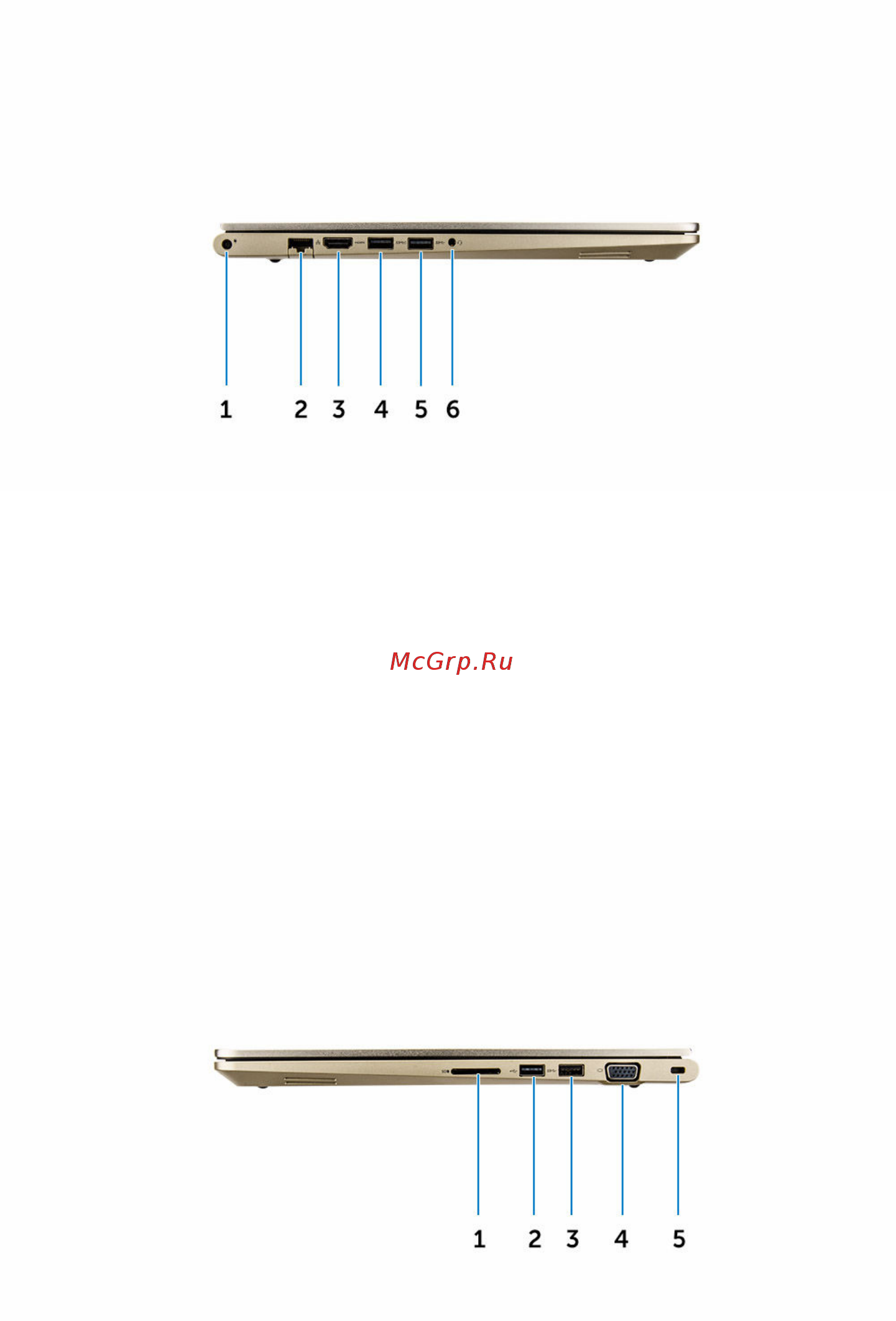 Dell Vostro 5568, 5568-3010 [10/84] Left view