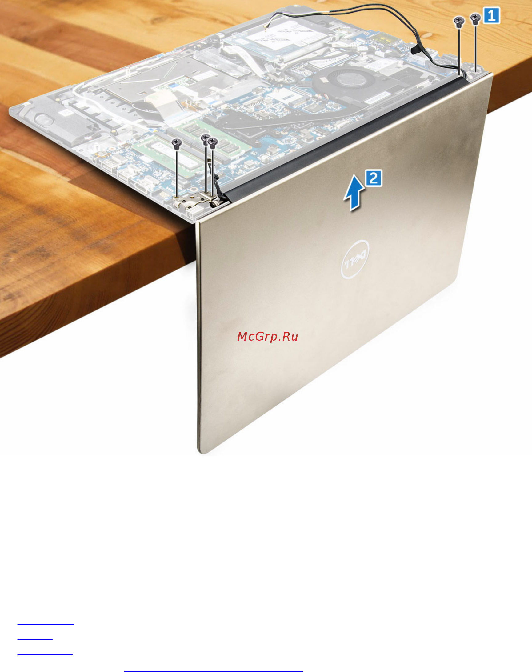 Dell Vostro 5568, 5568-3010 [39/84] Installing the display assembly