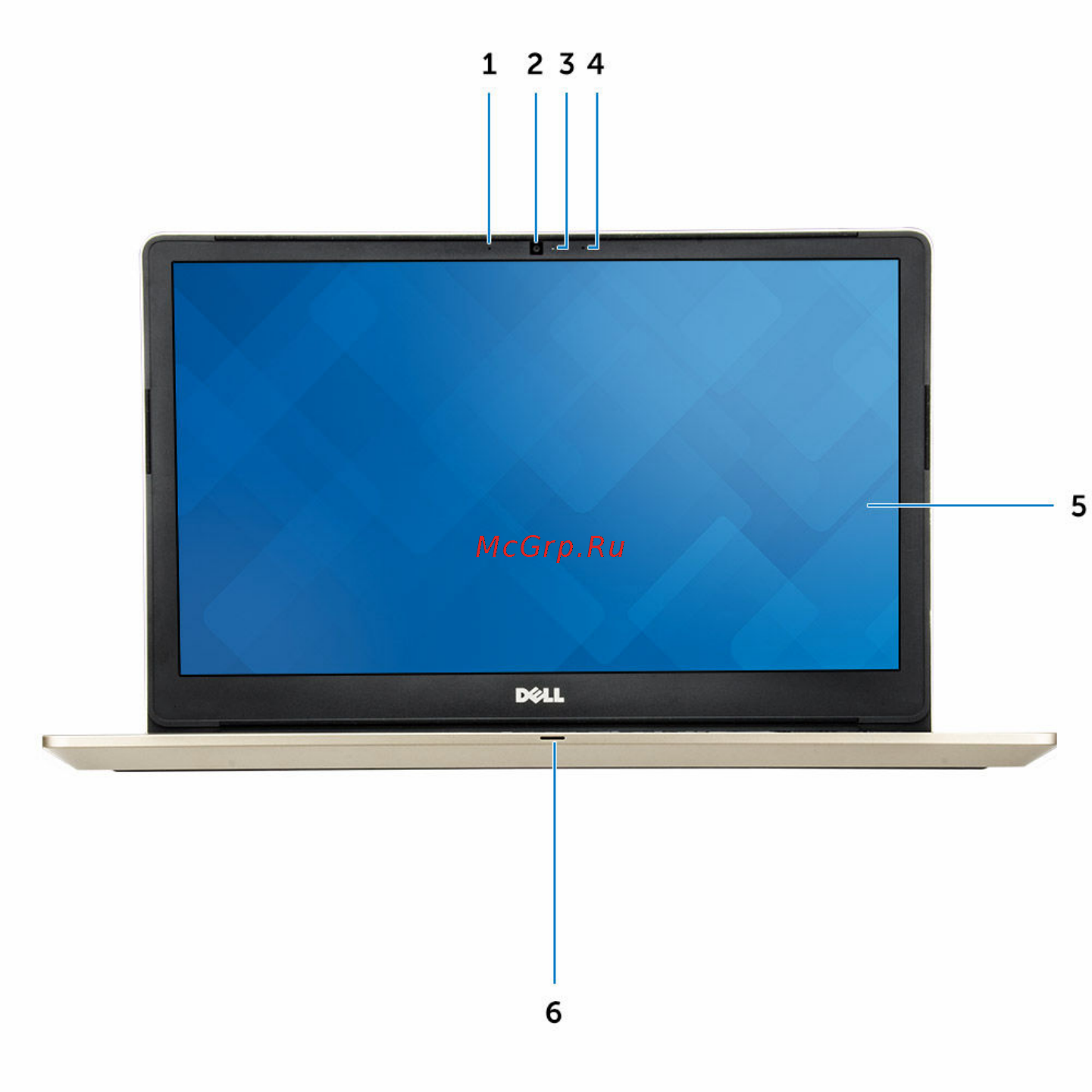 Dell Vostro 5568, 5568-2907 [9/84] Front view