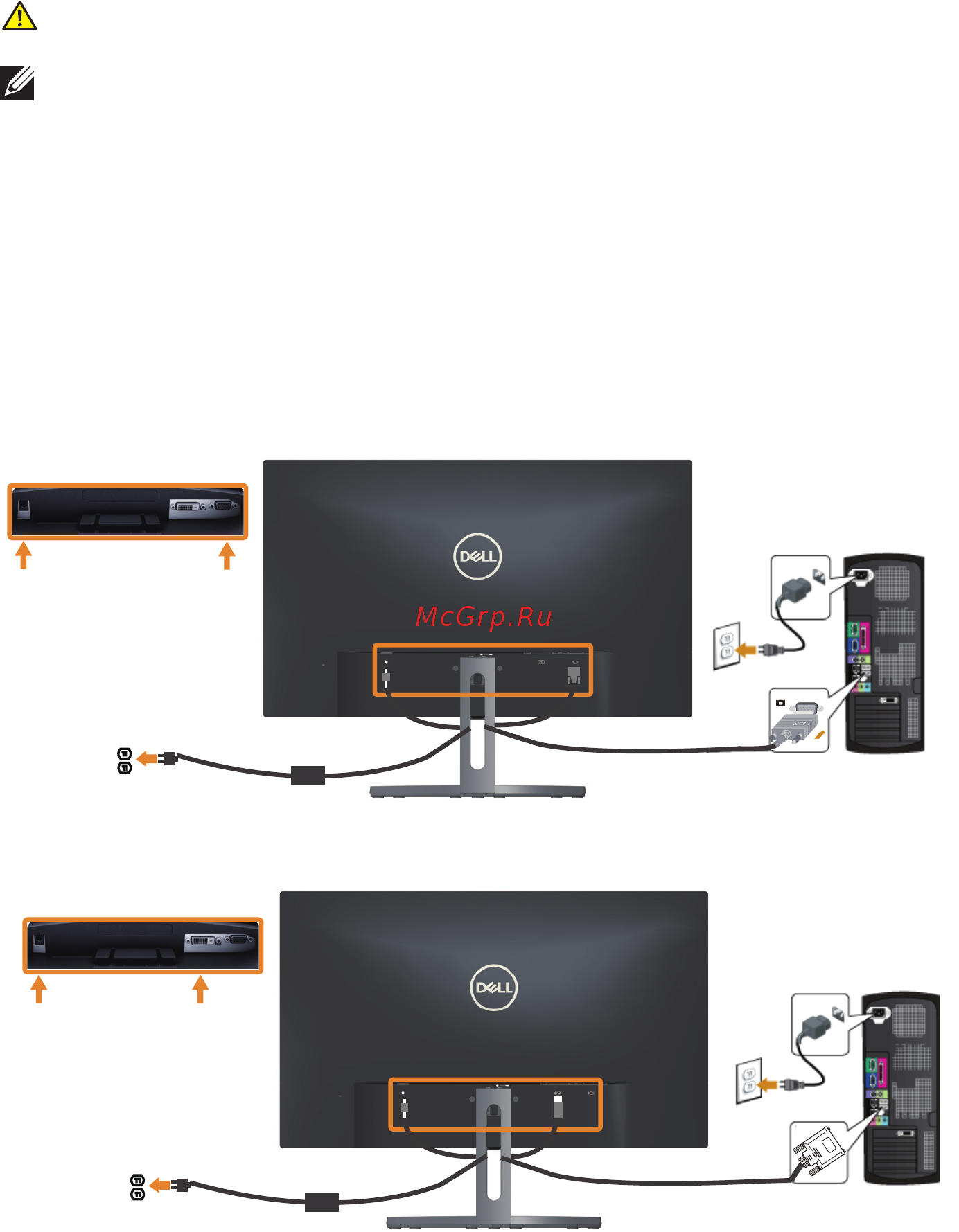 Dell S2318M [13/47] Connecting your monitor