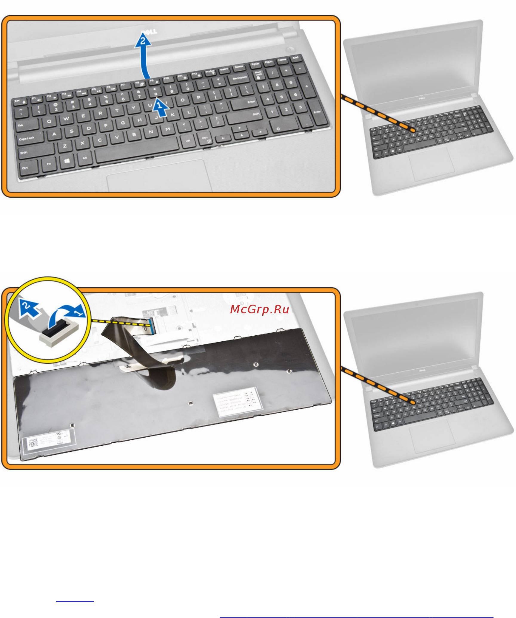 Dell Vostro 3559, 3559-5506 [15/51] Установка клавиатуры
