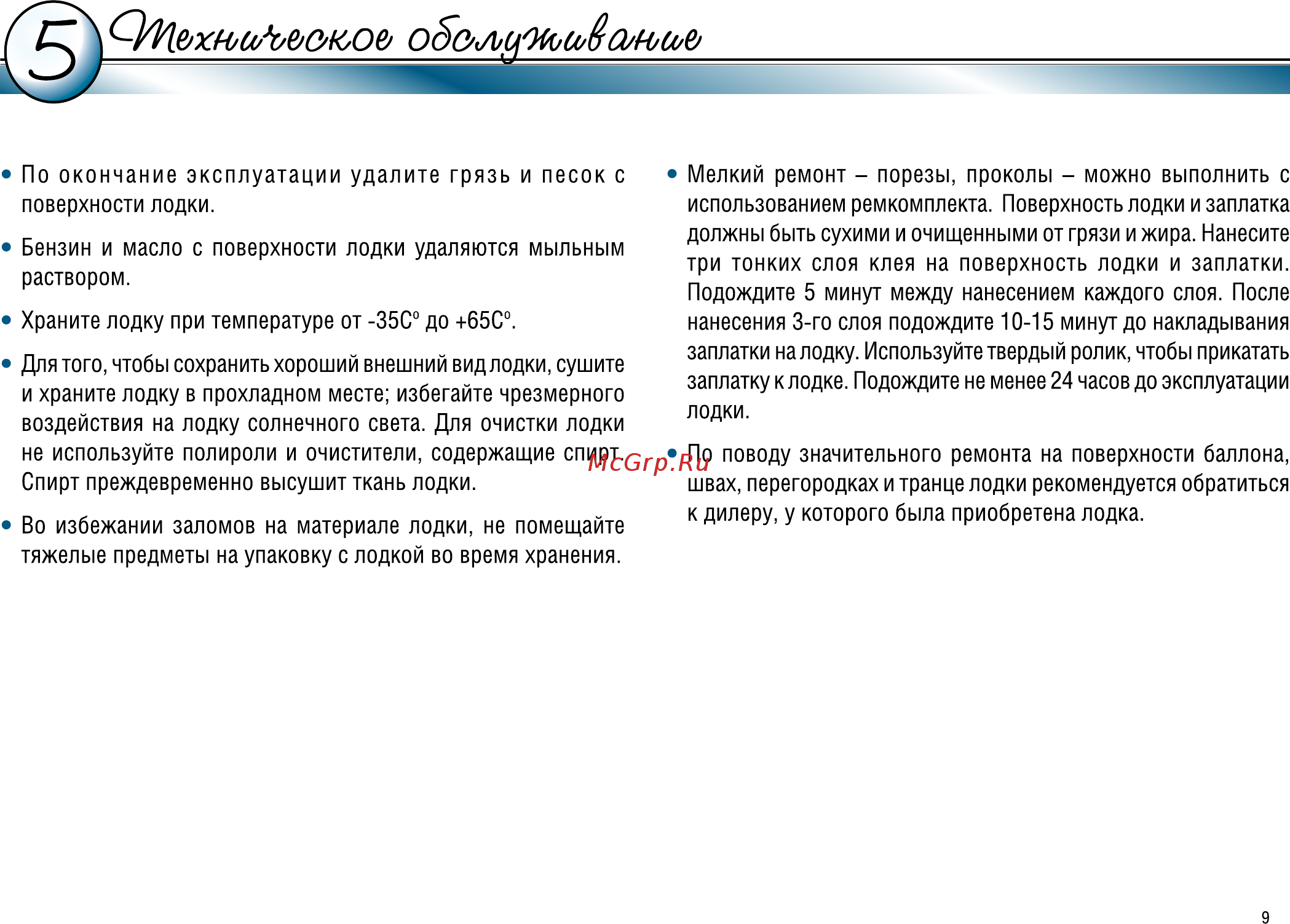 Dingo 32f, сине-серый Инструкция по эксплуатации онлайн [11/16] 221952