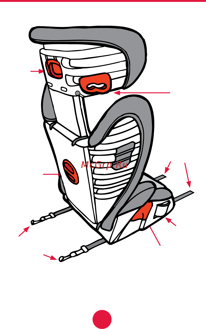 Diono Monterey 2 Tan [8/16] Assembly illustration