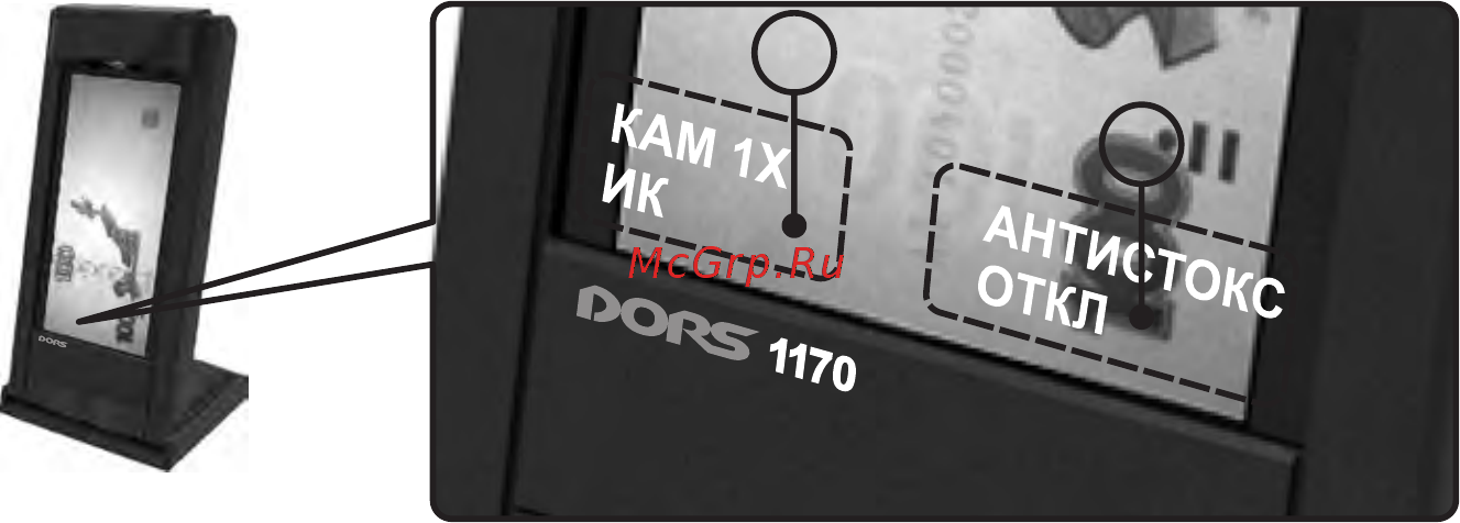 Dors 1170d [6/9] Описание режимов проверки
