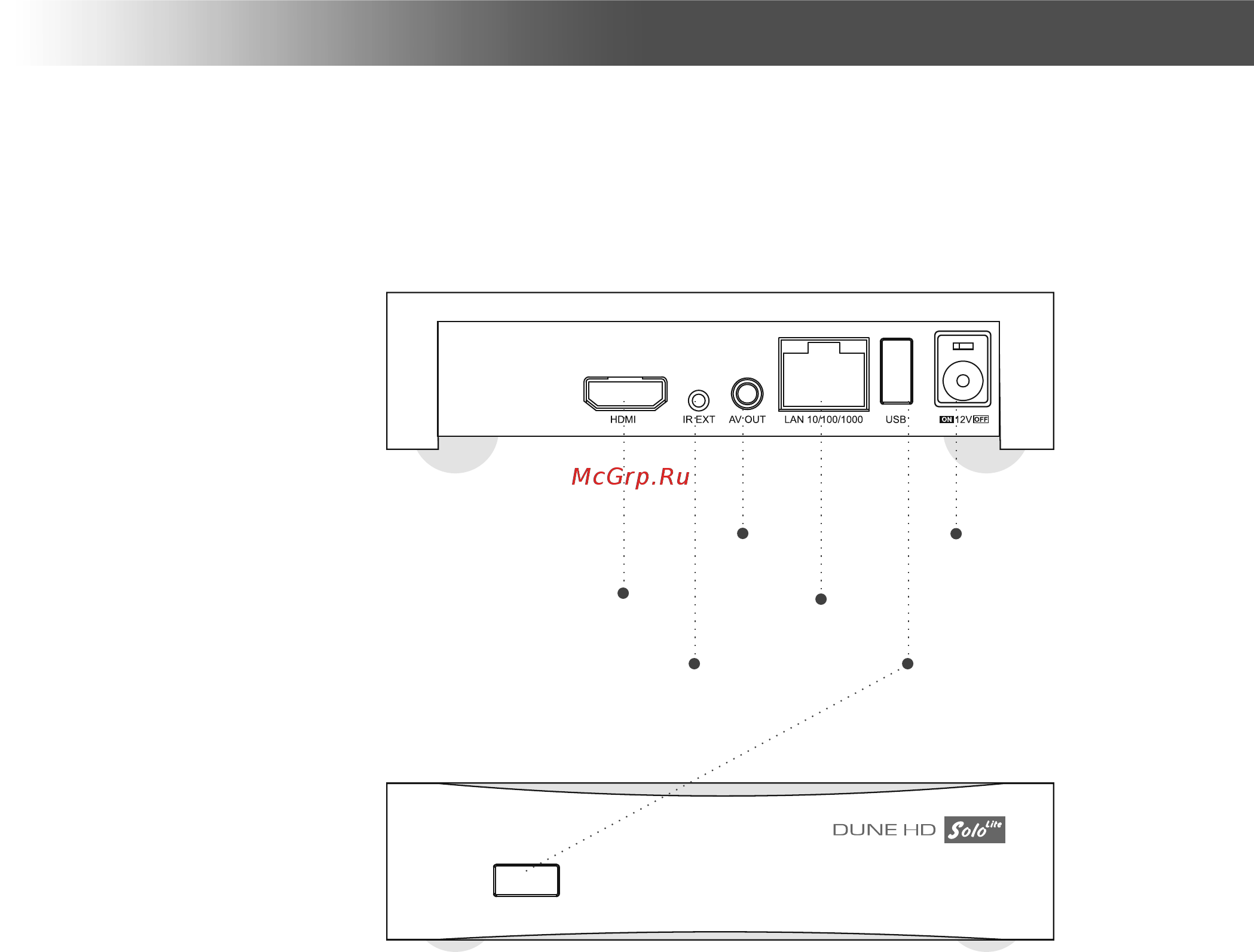 Dune HD TV-206WL HD Solo Lite [7/16] User manual