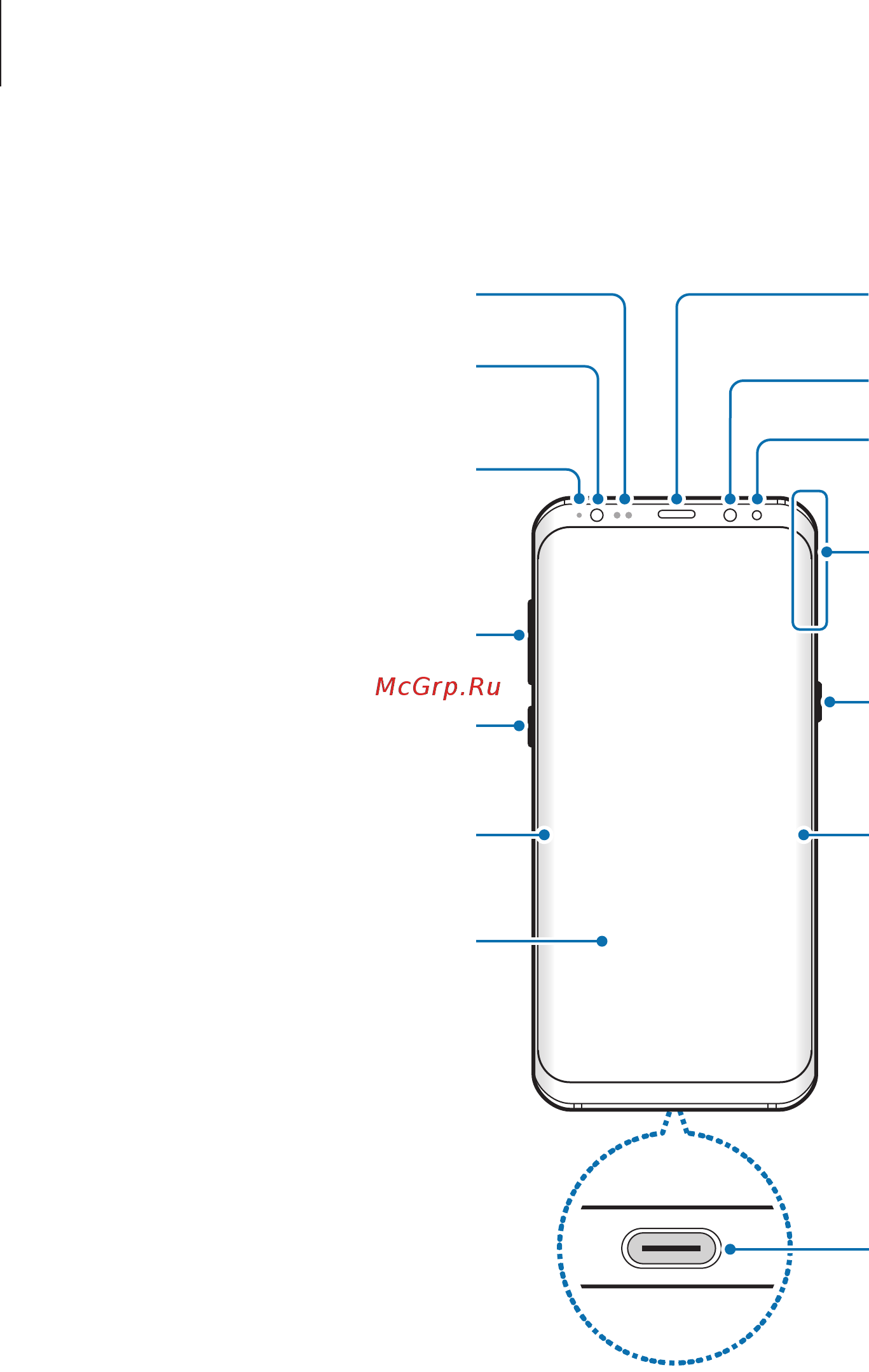 Samsung Galaxy S8+ [12/234] Внешний вид устройства