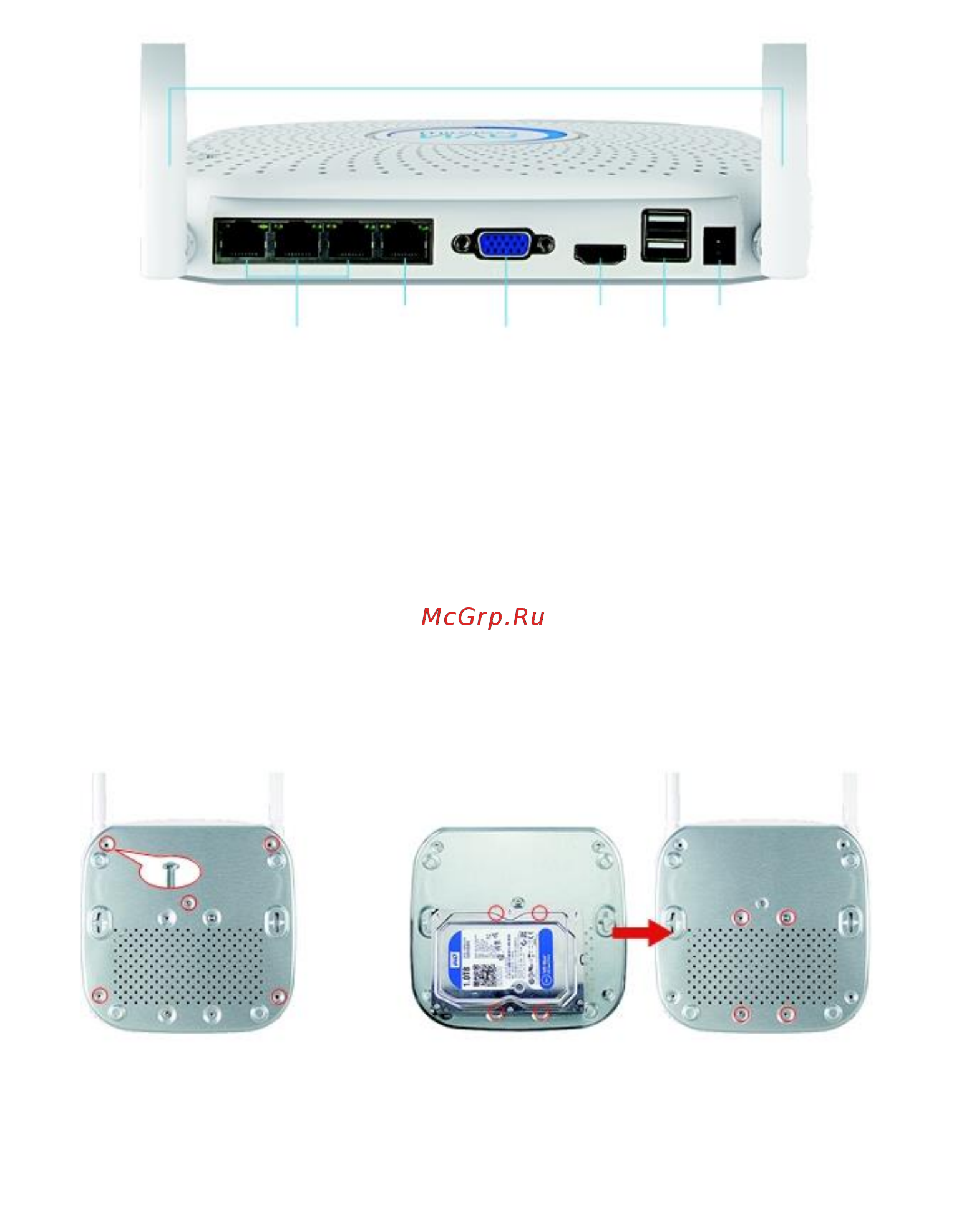 Ginzzu HK-420W [3/16] Беспроводная связь использует механизм автоматического создания паролей что гарантирует то что передаваемое видео не будет подслушано при использовании паролей по умолчани