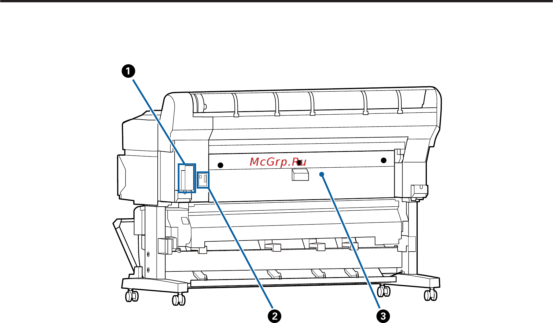 Epson SureColor SC-T7200 А0+ (C11CD68301A0) [14/271] Тыльная сторона
