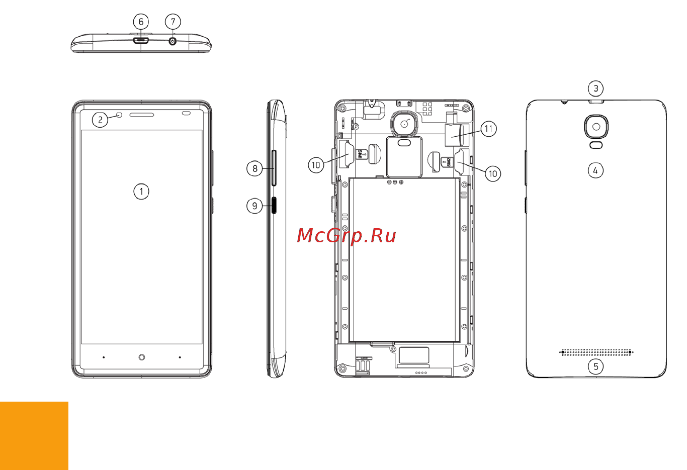 Digma HIT Q500 3G 8Gb Gray Руководство пользователя онлайн [9/28] 351557