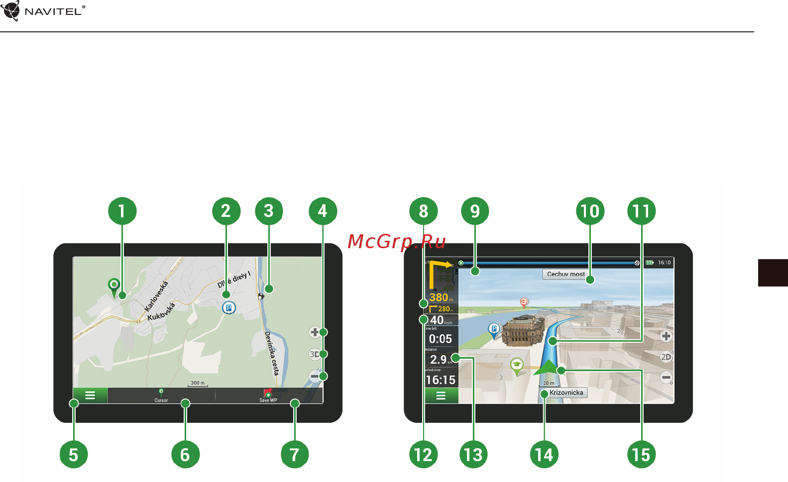 Navitel E700 [131/235] Programos sąsaja
