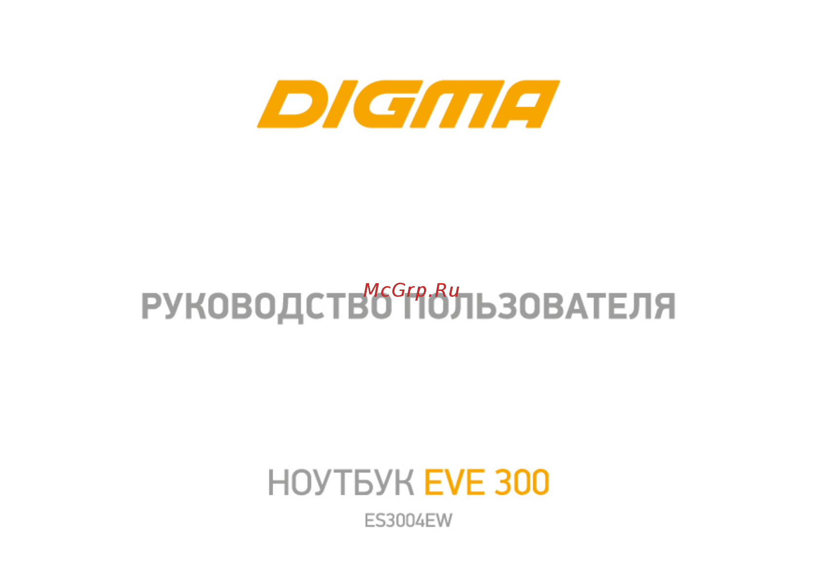 Digma EVE 300 ES3004EW Руководство пользователя онлайн