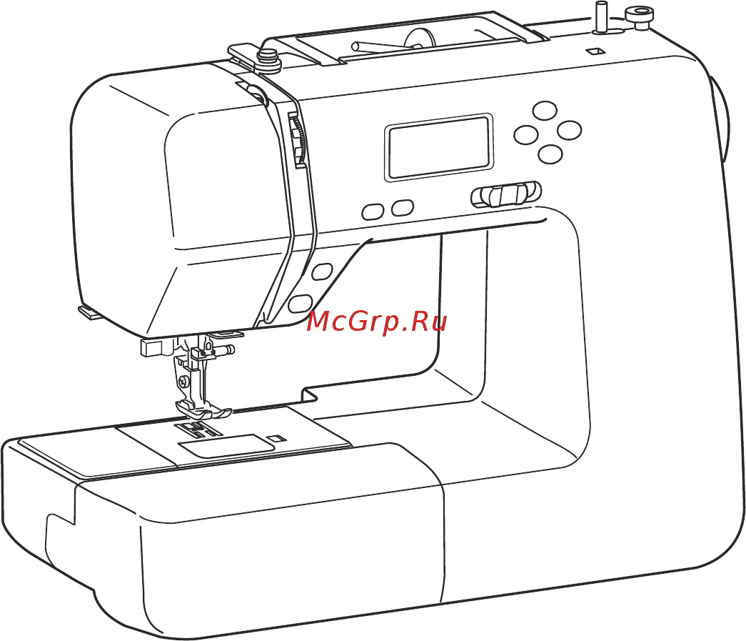 Janome 9953 Руководство пользователя онлайн