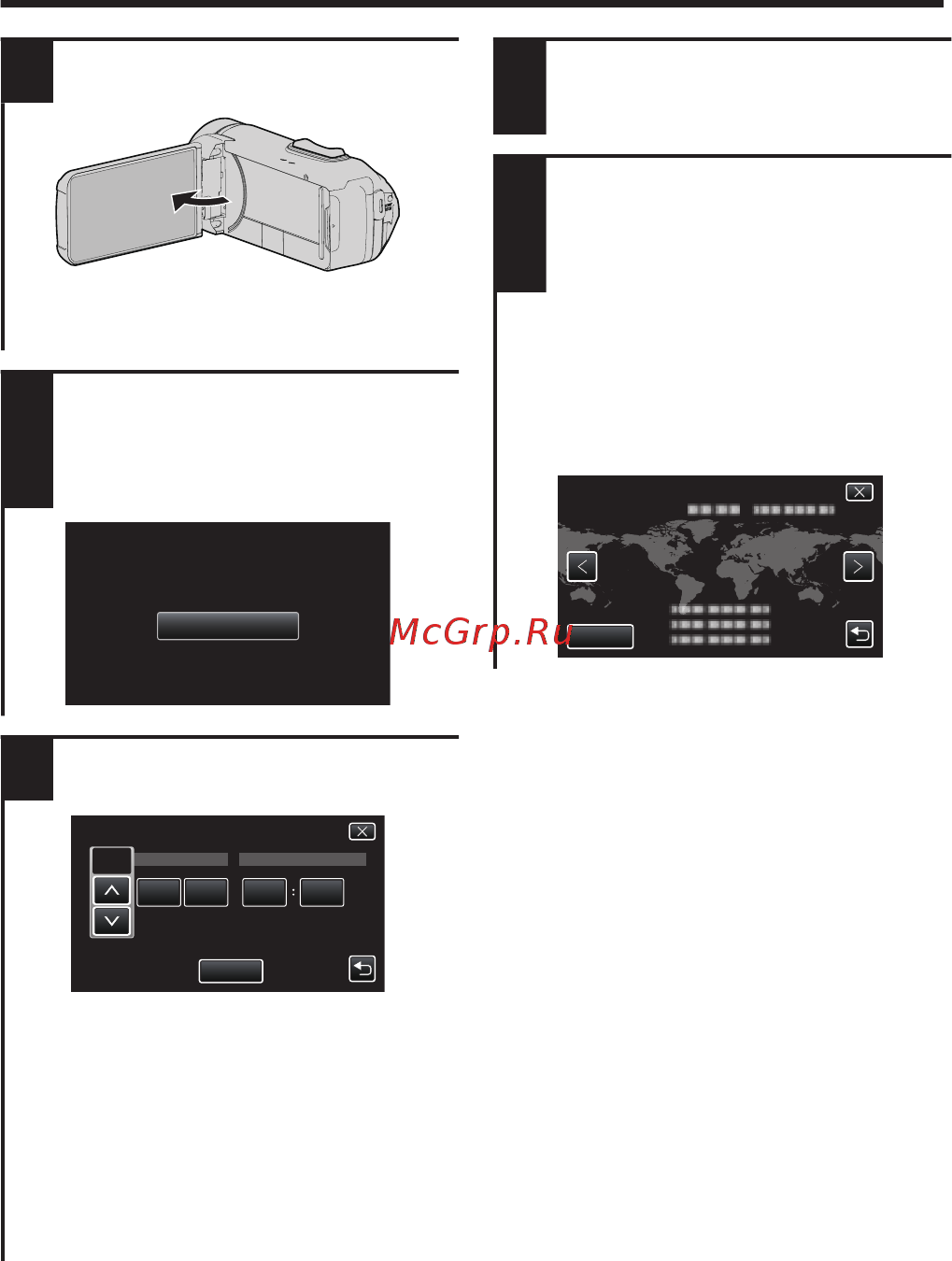 JVC GZ-RX645AEU [44/92] Otwórz monitor lcd
