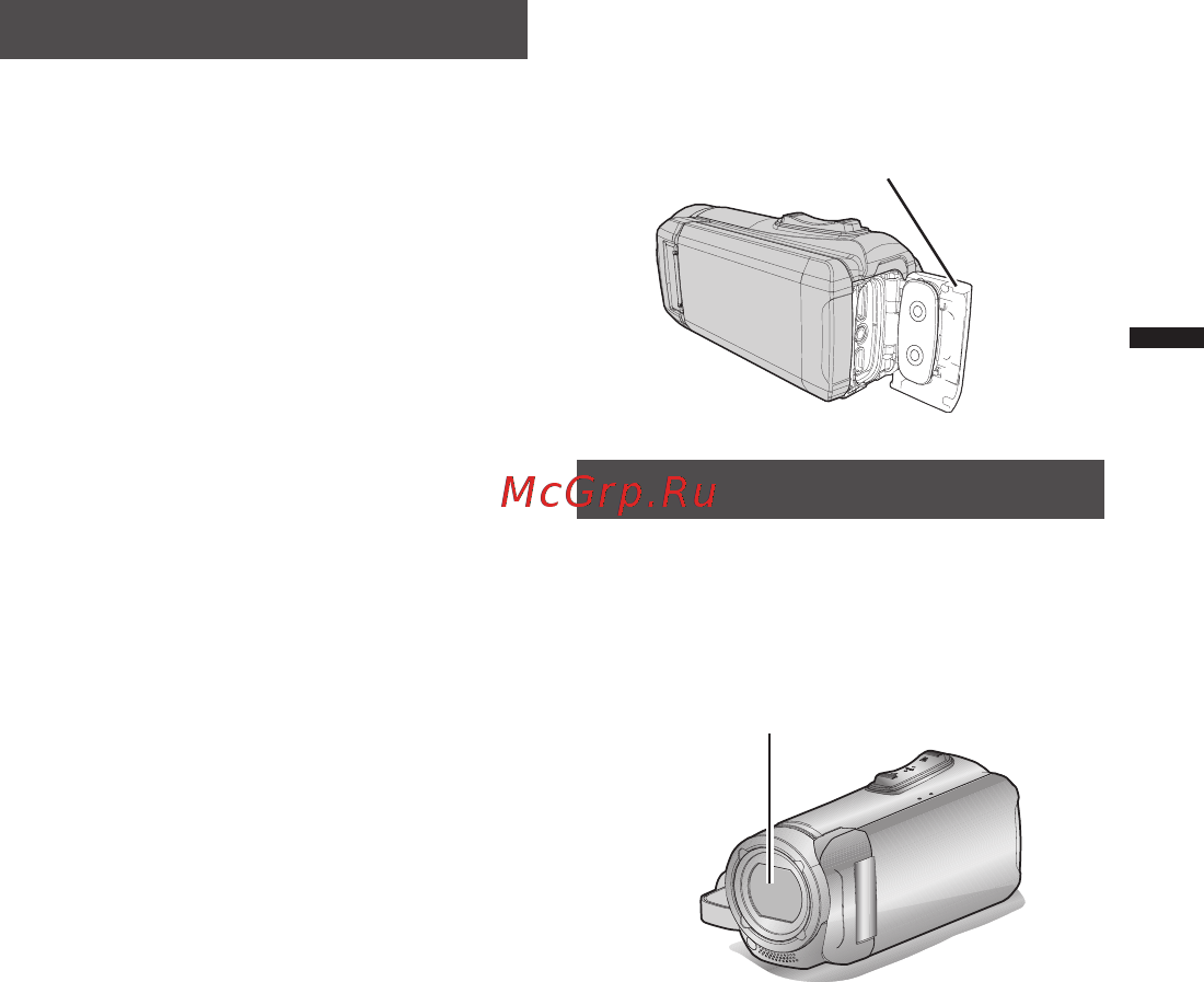JVC GZ-RX645AEU [5/92] Bescherming van de lens