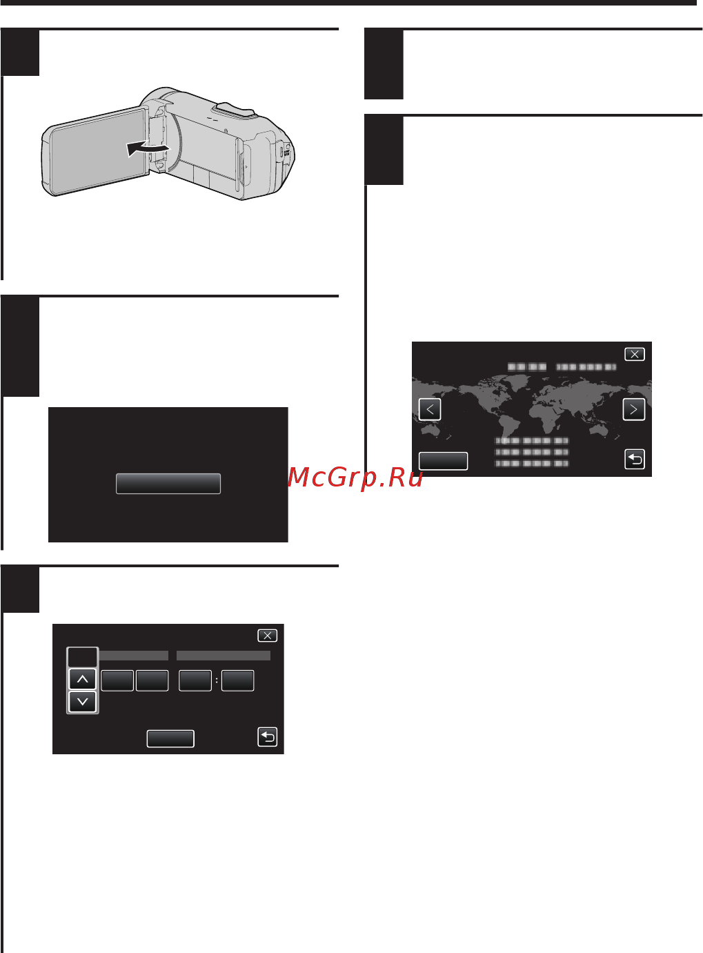 JVC GZ-RX645AEU [8/92] Datum en tijd instellen