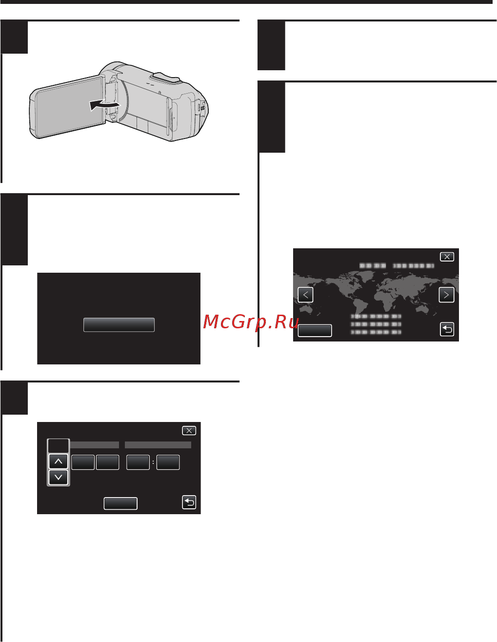 JVC GZ-R435REU [26/92] Nastavení data a času