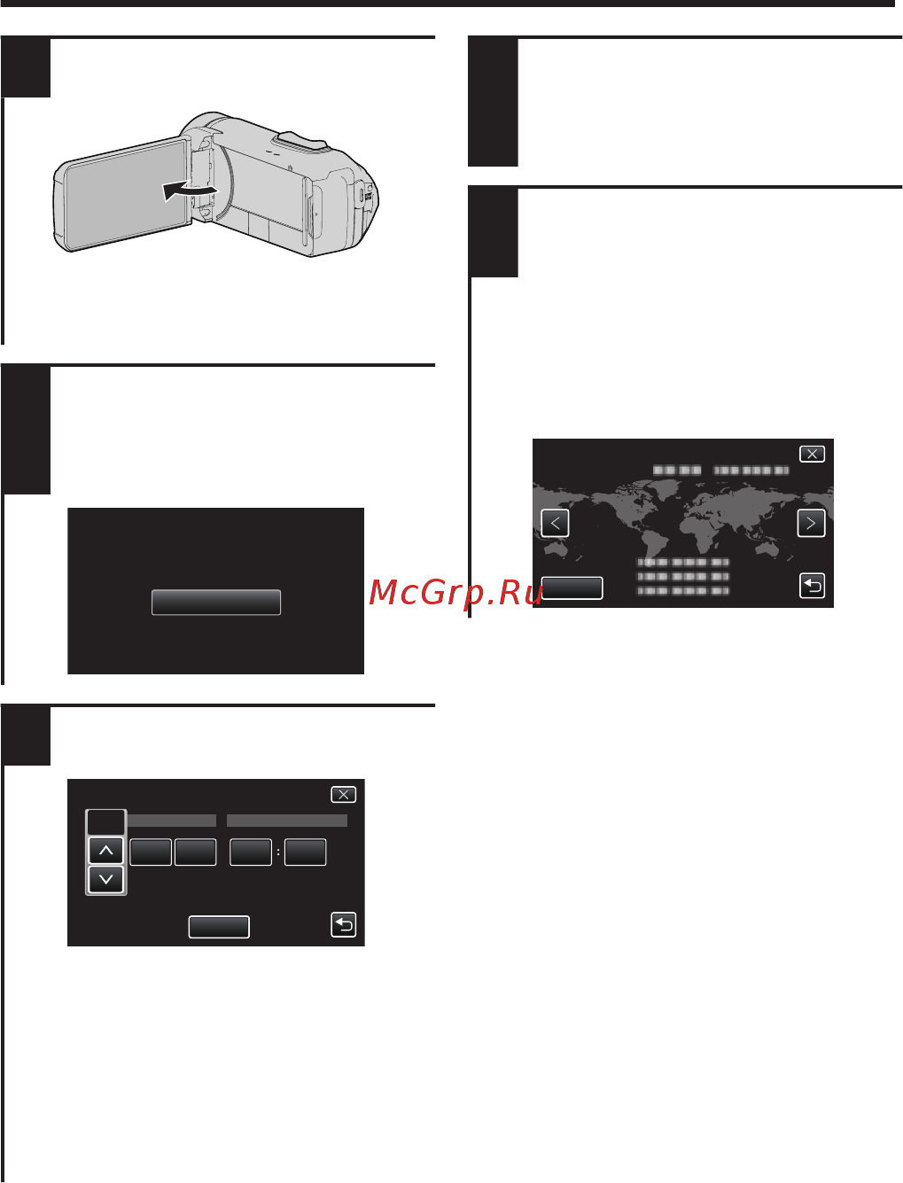 JVC GZ-R435REU [80/92] Установка даты и времени