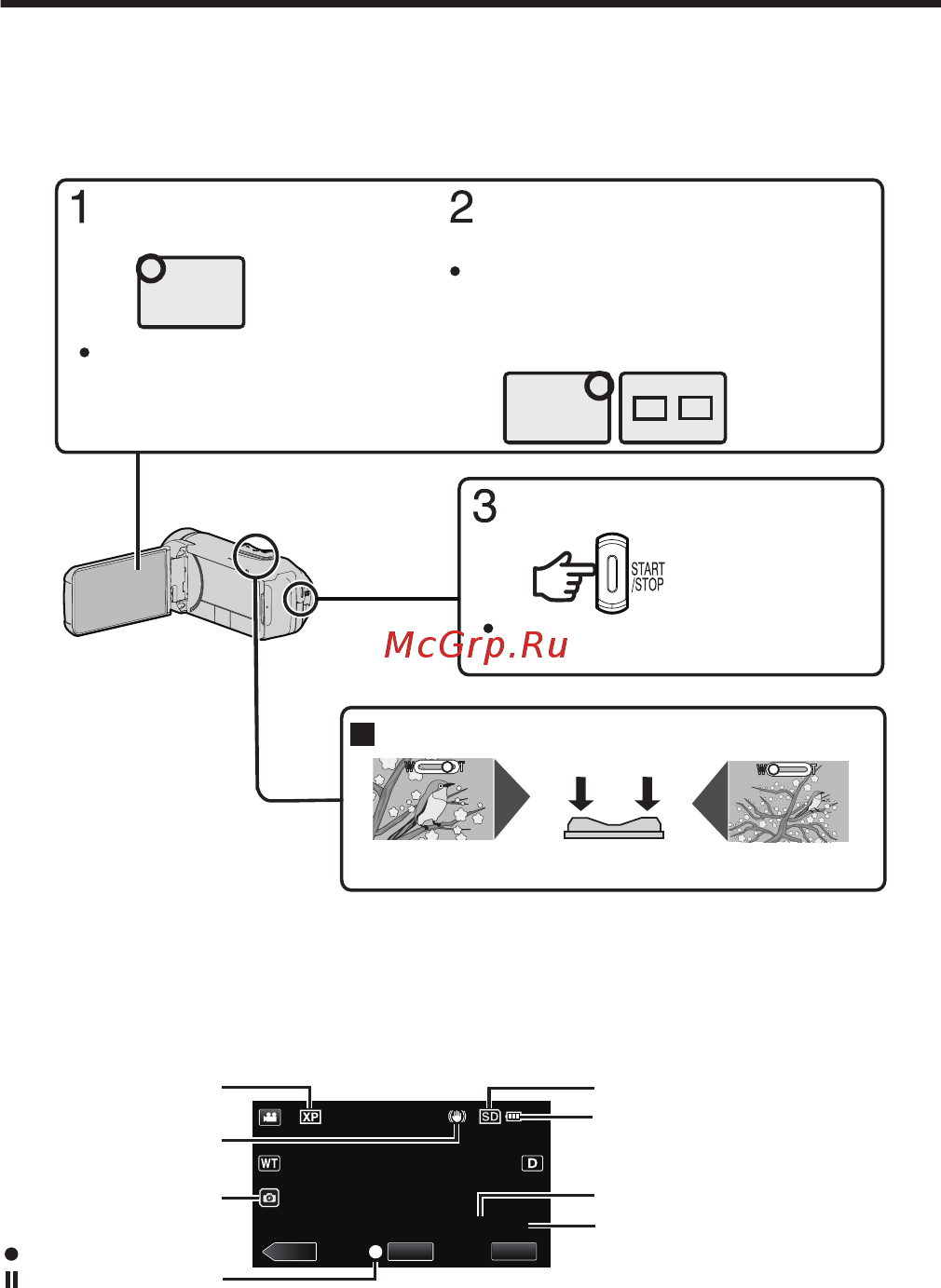 JVC GZ-R415BEU [12/92] Video opname