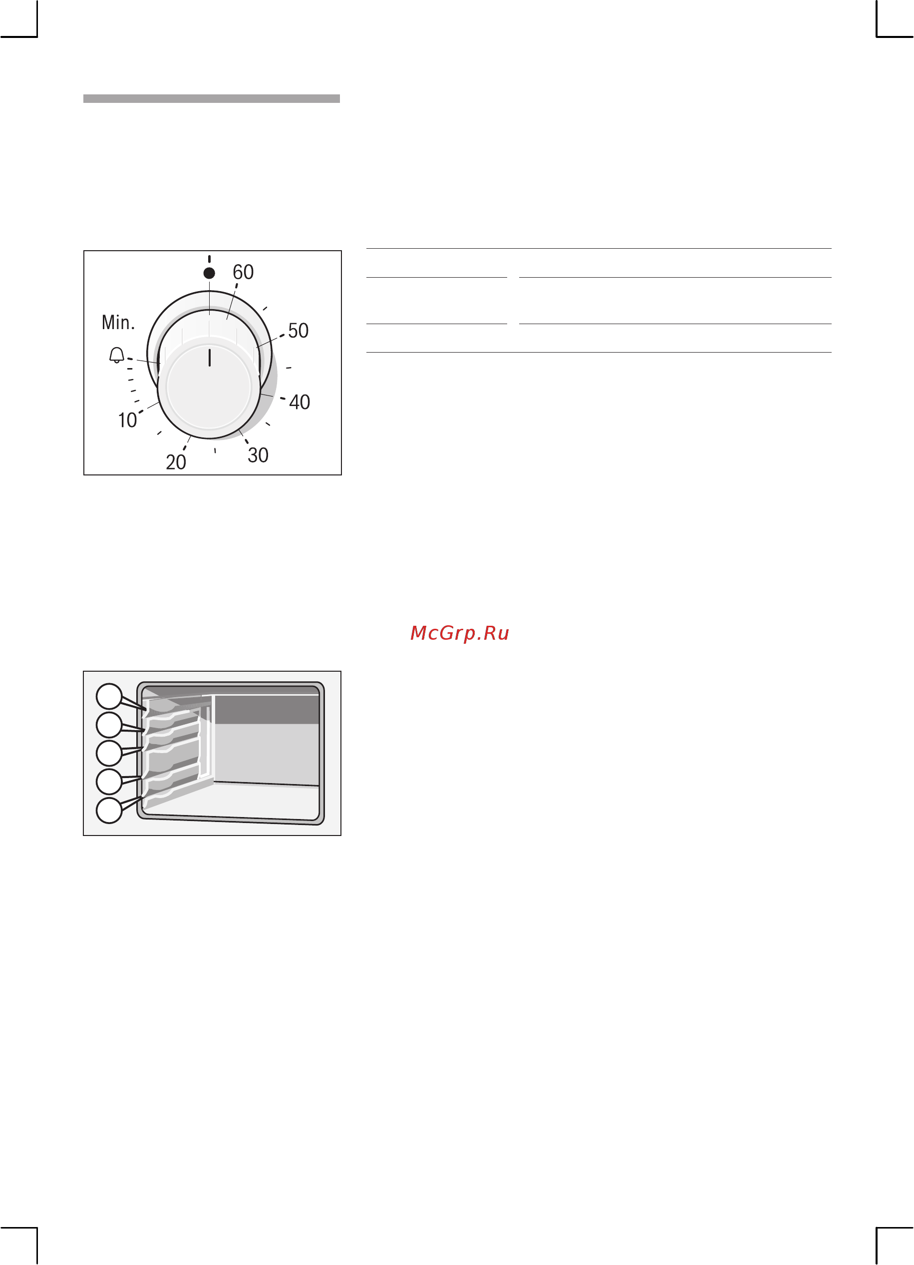 Bosch HGG 233121 R [21/54] Таймер