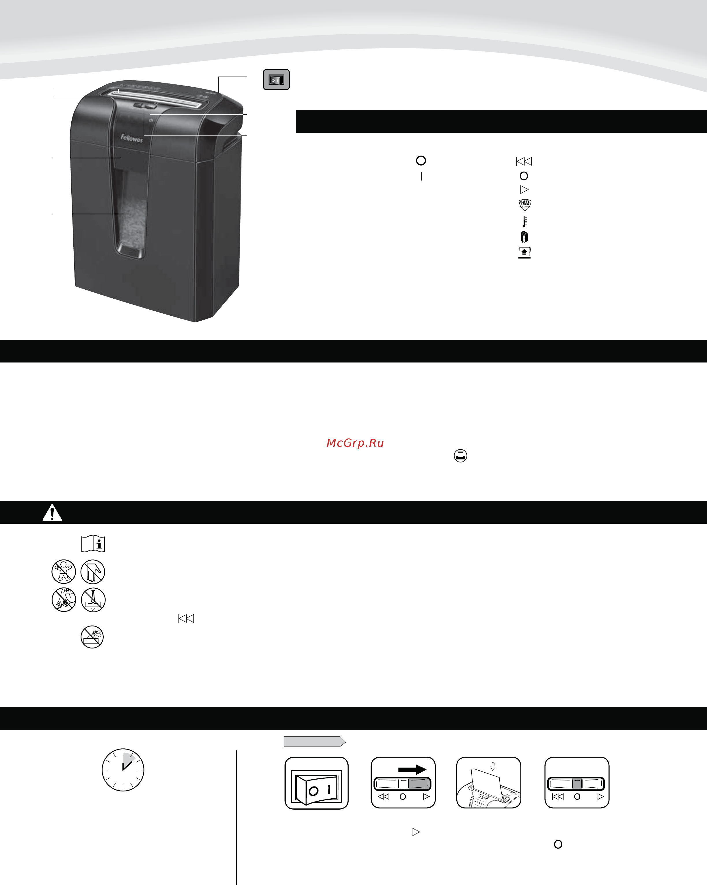 Fellowes Powershred  63Cb [18/44] Malli 63cb