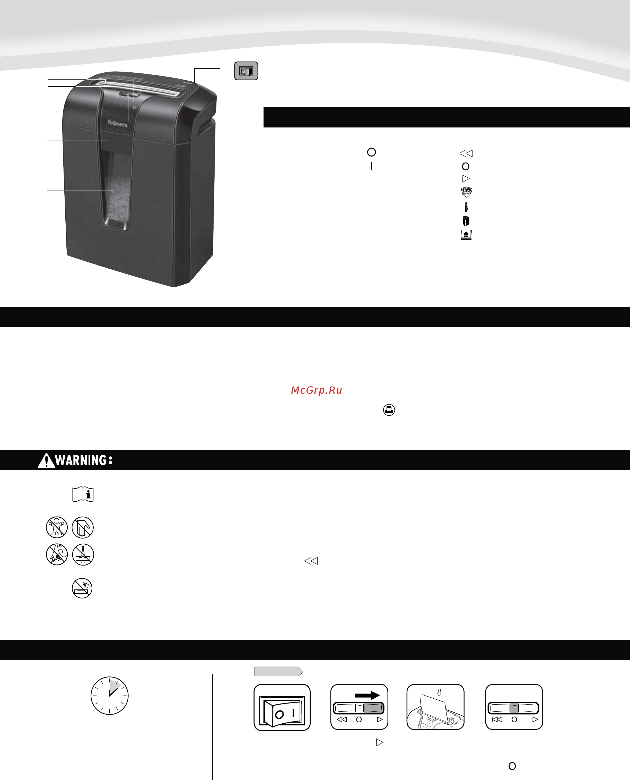 Fellowes 63Cb  FS 46001 [2/44] English