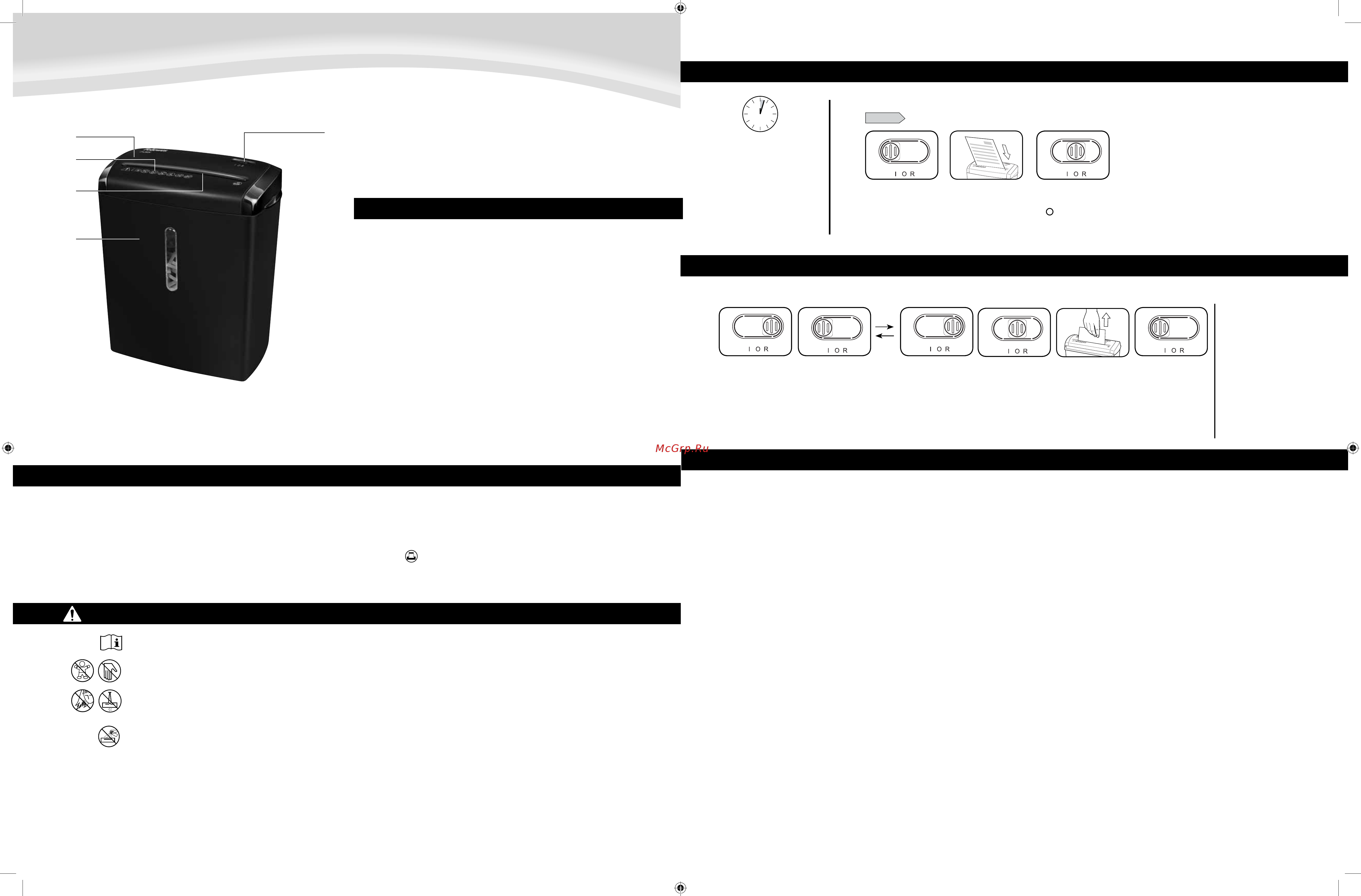 Fellowes Powershred P-28C [10/20] Ominaisuudet