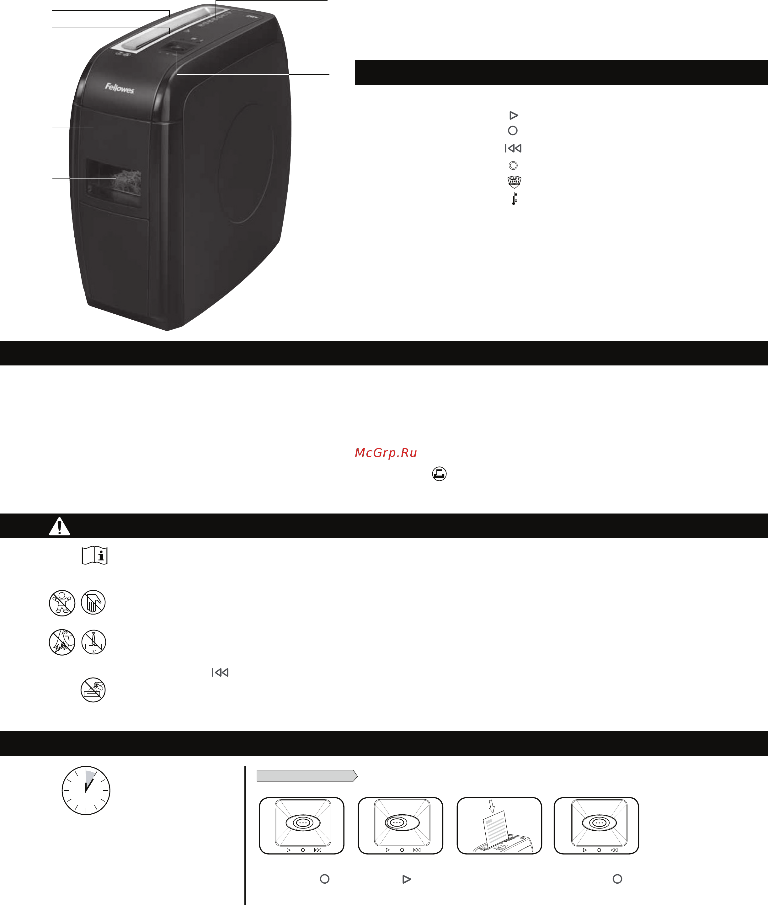 Fellowes Powershred 21Cs [10/51] Italiano