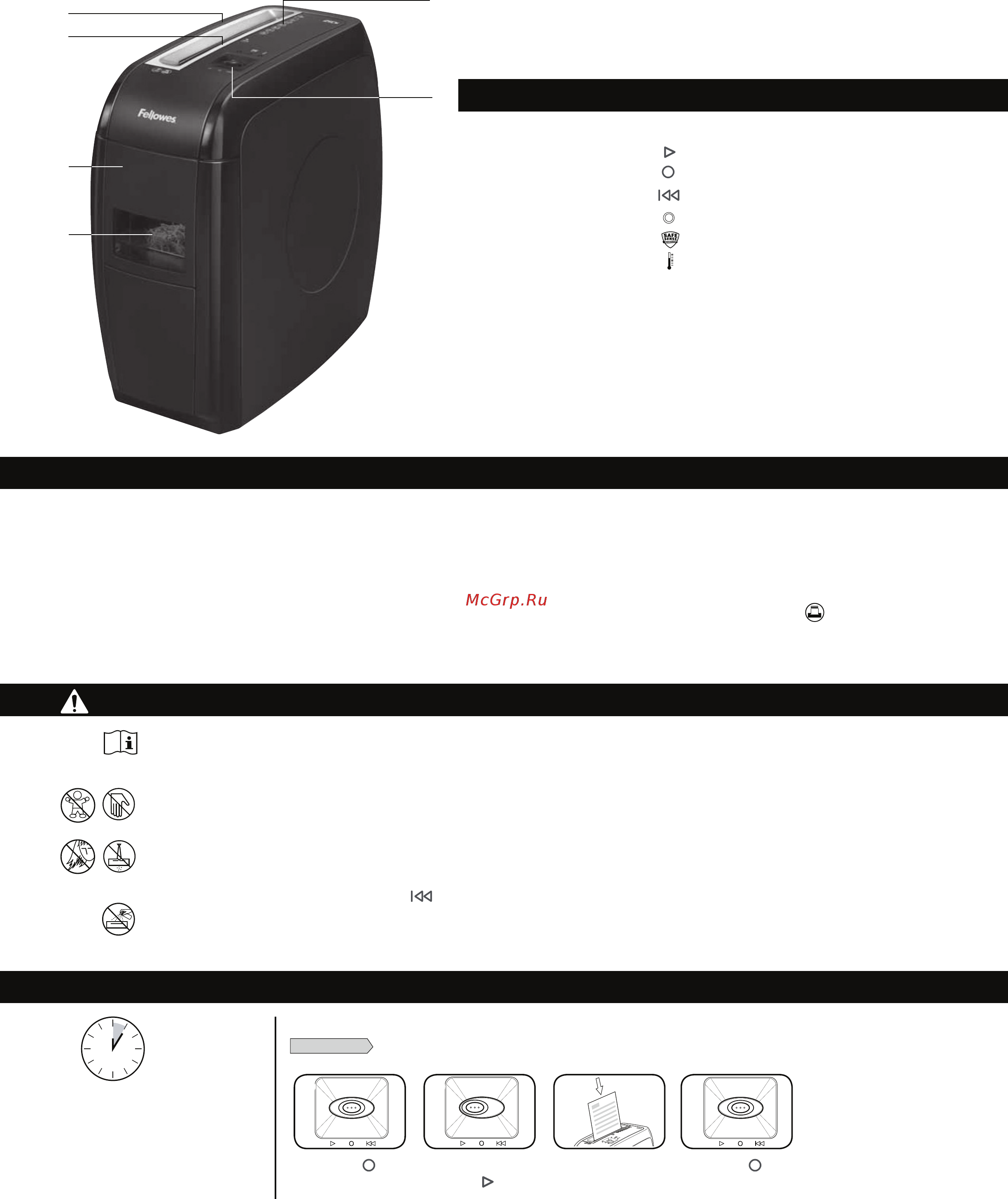 Fellowes Powershred 21Cs [6/51] Español