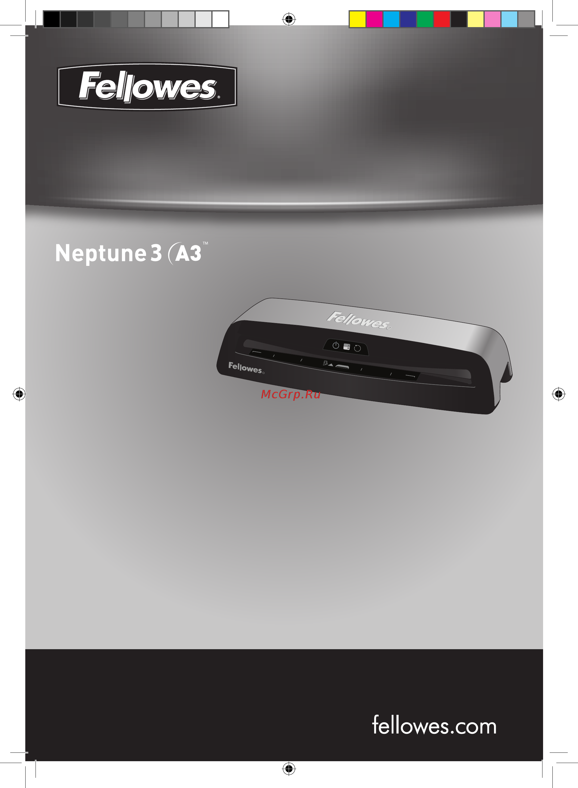 Fellowes Neptune 3  A3  fs 57215 Инструкция по эксплуатации онлайн