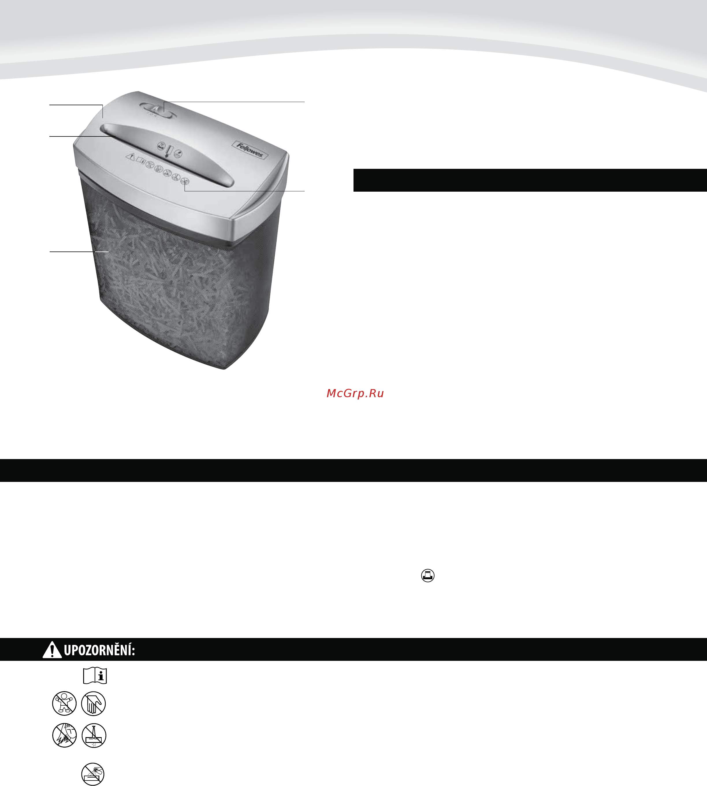 Fellowes Powershred  P70CM [30/40] Česky