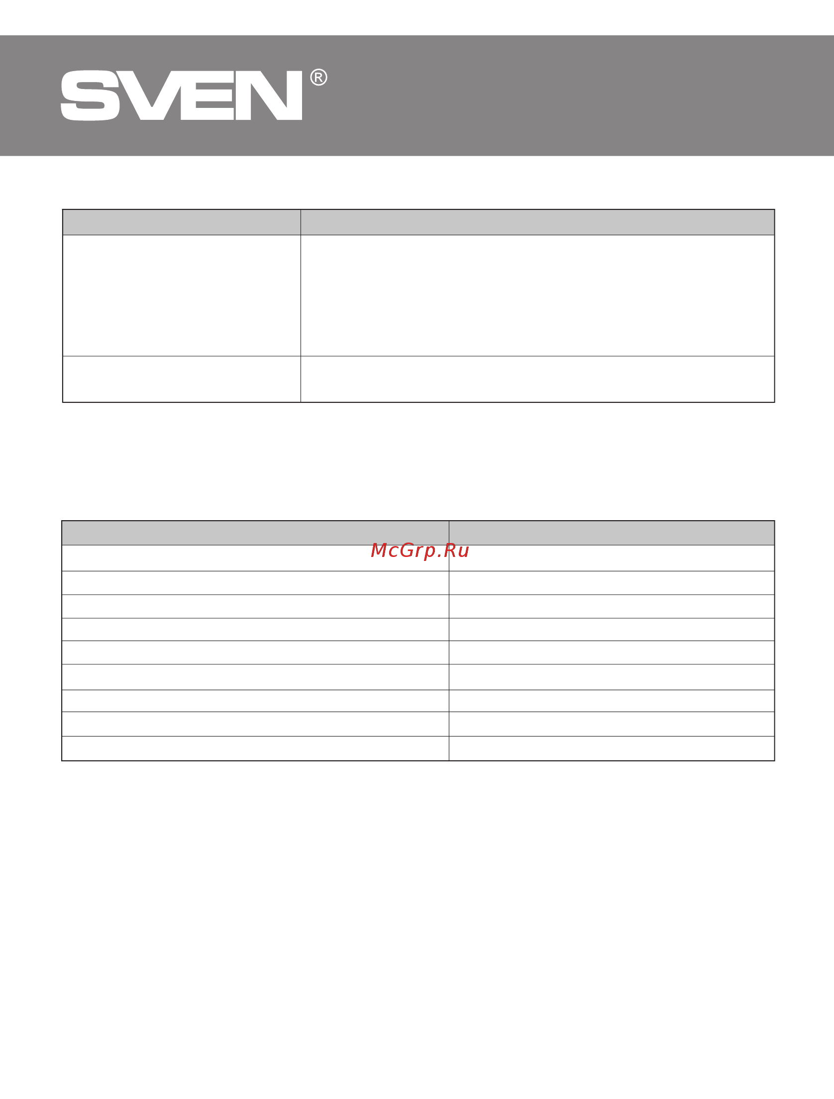 Sven KB-C7100EL [10/11] Multimedia keyboard