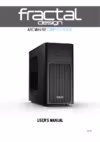 Fractal Design Arc Mini R2, FD-CA-ARC-MINI-R2-BL-W Инструкция по эксплуатации