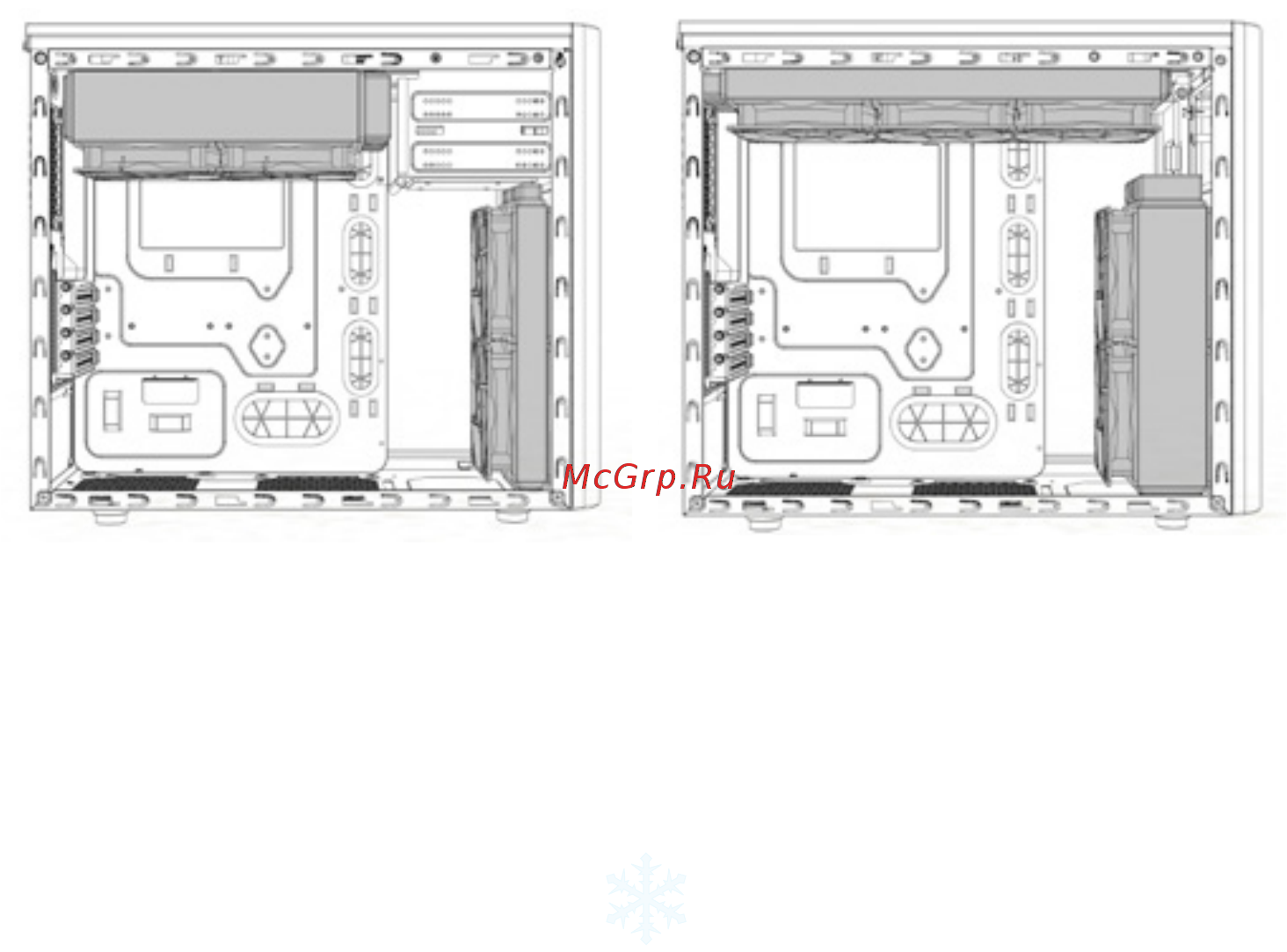 Fractal Design Arc Mini R2, FD-CA-ARC-MINI-R2-BL-W [6/45] Water cooling options