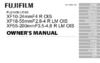 Fujifilm XF 55-200 mm f/3.5-4.8 R LM OIS (16384941) Инструкция по эксплуатации